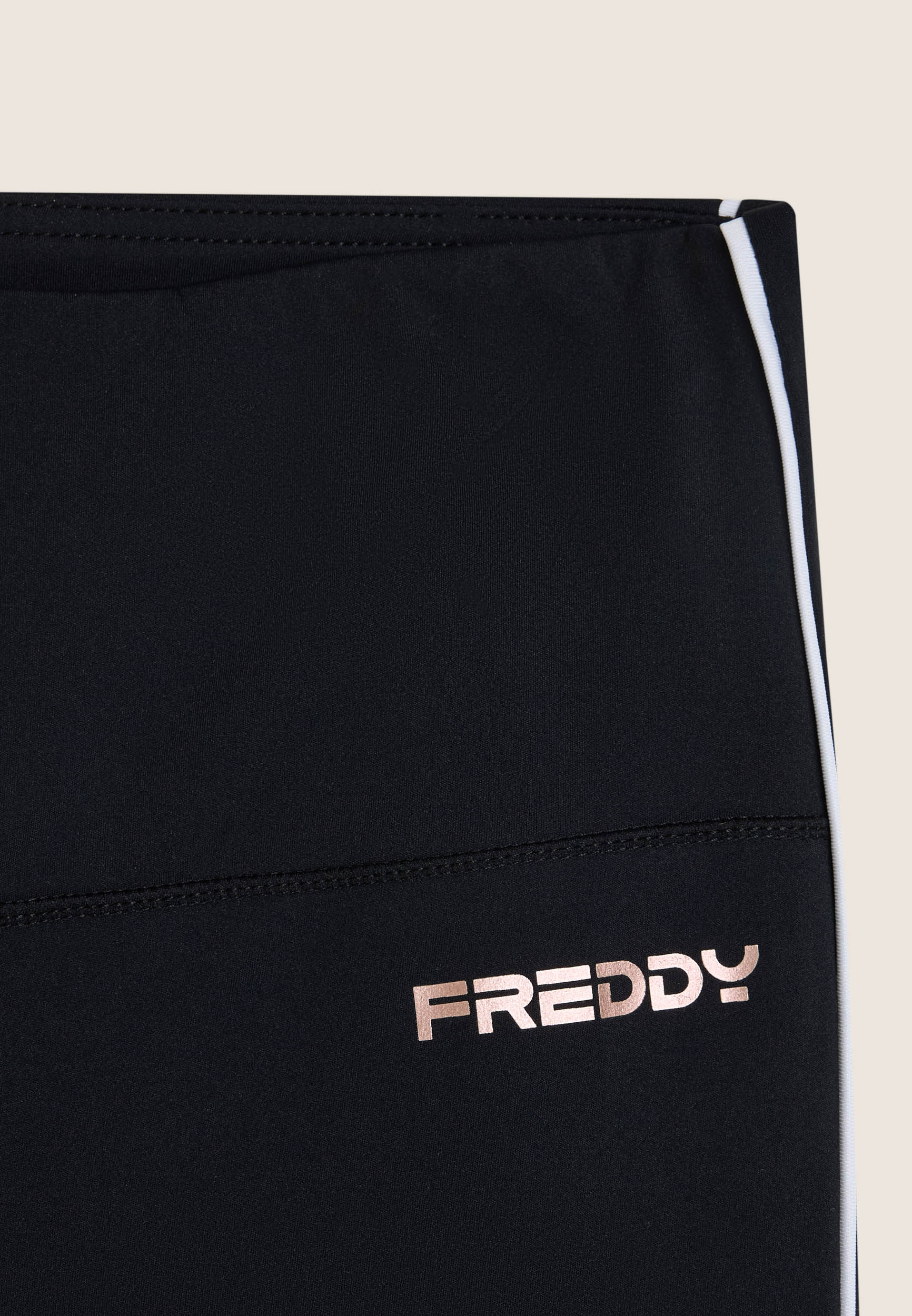 freddy-leggings-sport-donna-7-8-vita-super-alta-con-profili-a-contrasto image 3