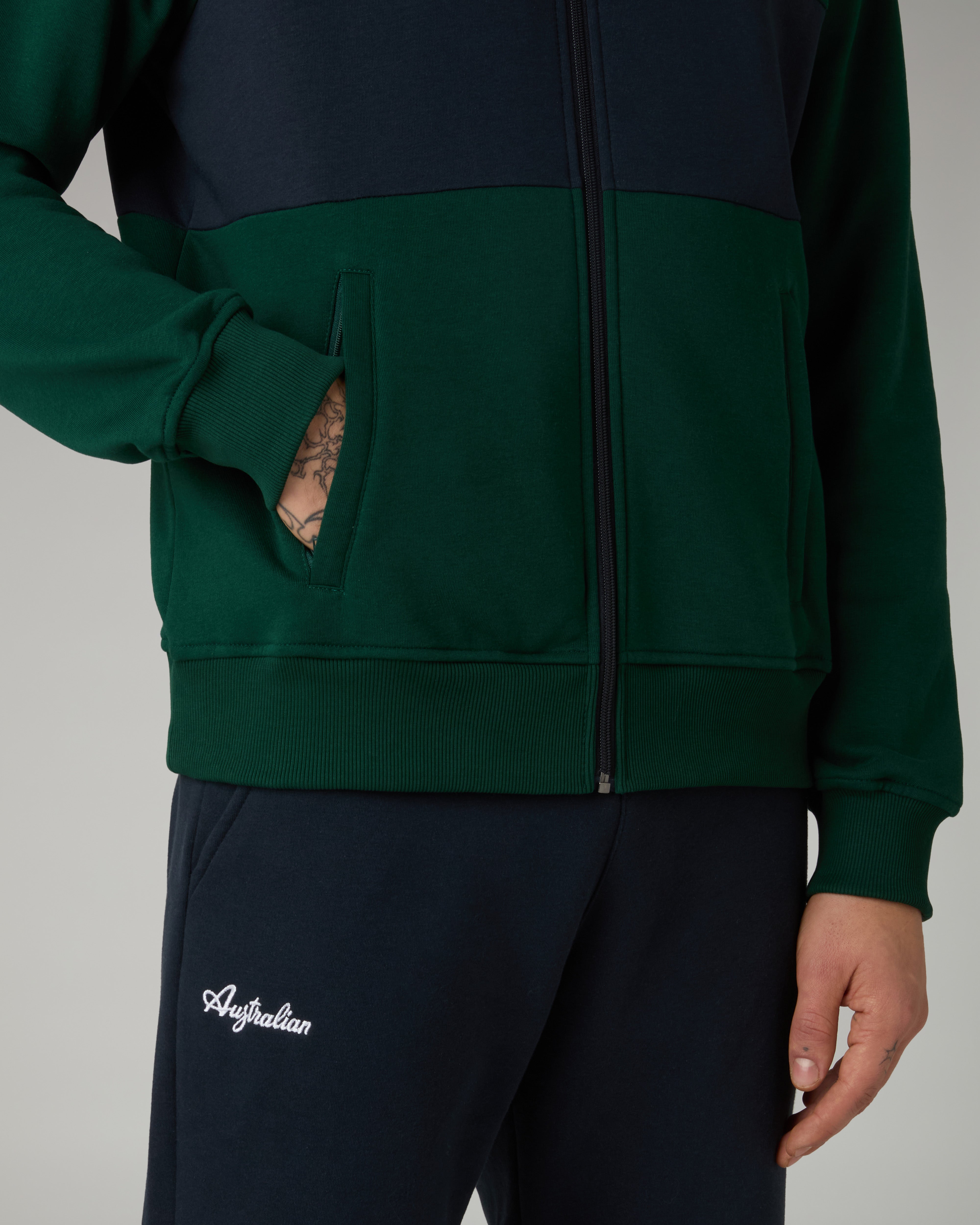 australian-posh-fleece-track-jacket-giacca-in-felpa-invernale-full-zip image 5