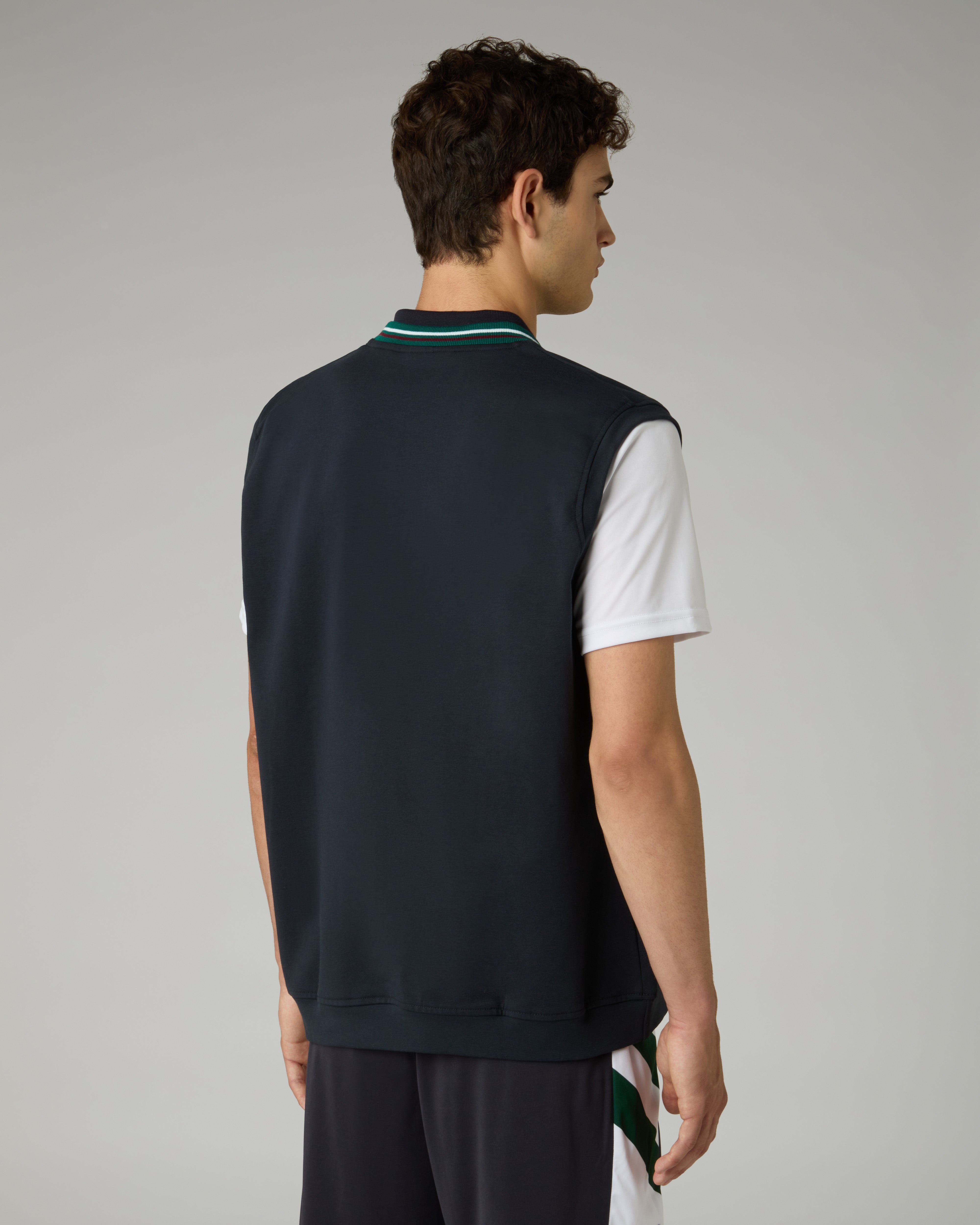 australian-classic-gilet-gilet-in-felpa-garzata-scollo-a-v image 3