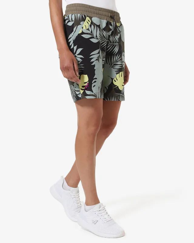 australian-flowers-short-league-in-felpa-stampa-floreale image 1