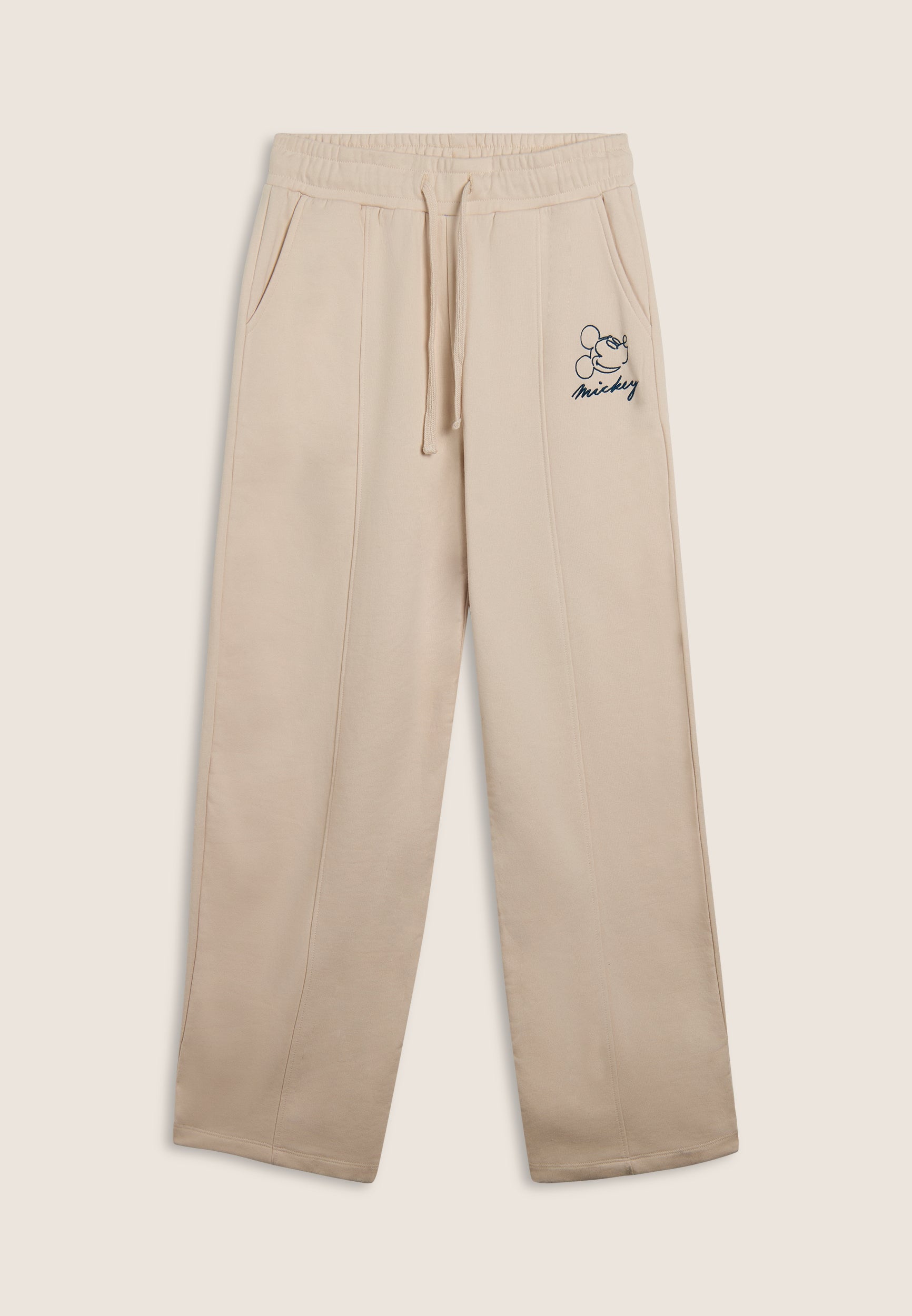 freddy-pantaloni-wide-leg-donna-con-ricamo-mickey image 5