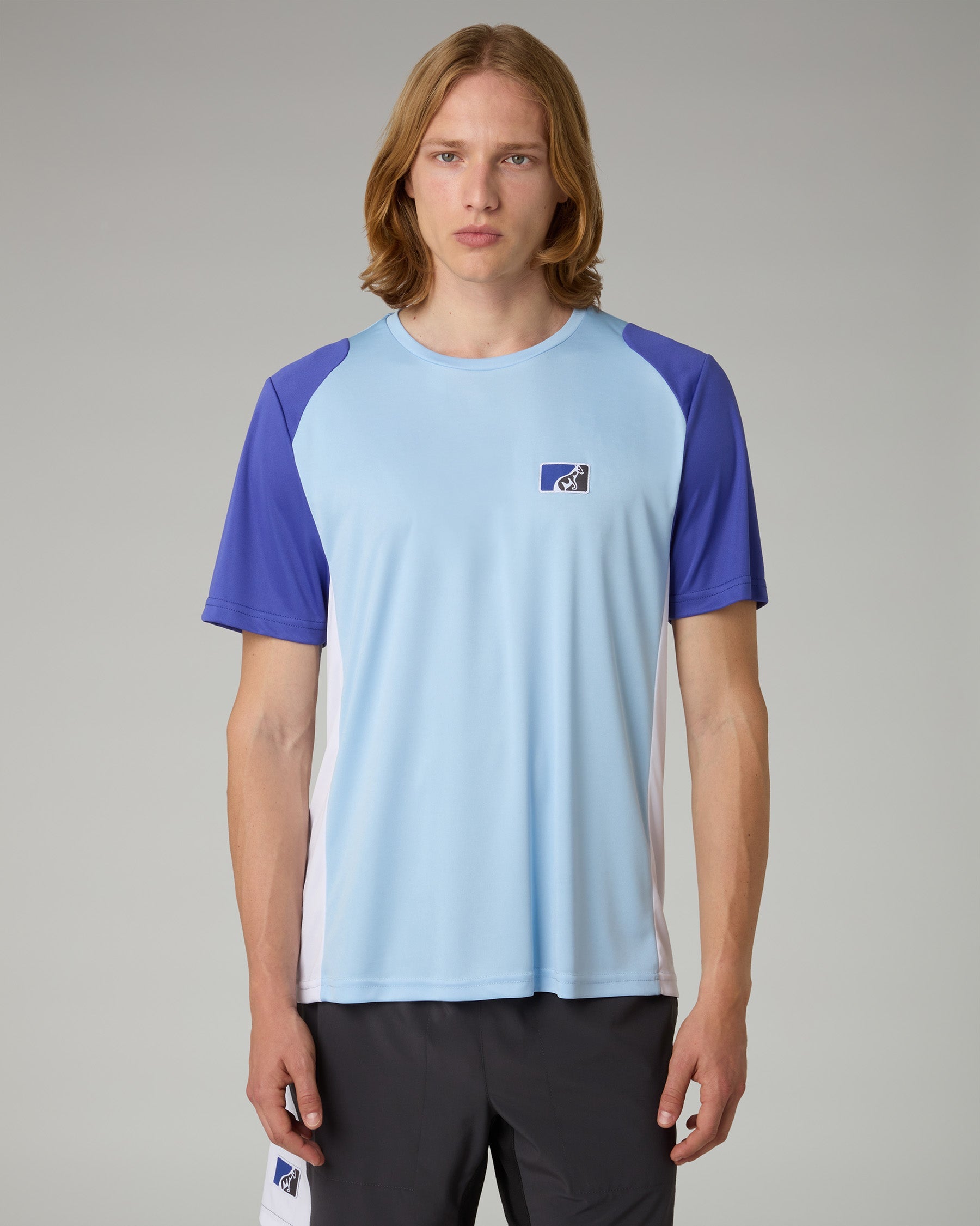 australian-classic-pro-t-shirt-t-shirt-tecnica-ace-azzurro-pastello image 1