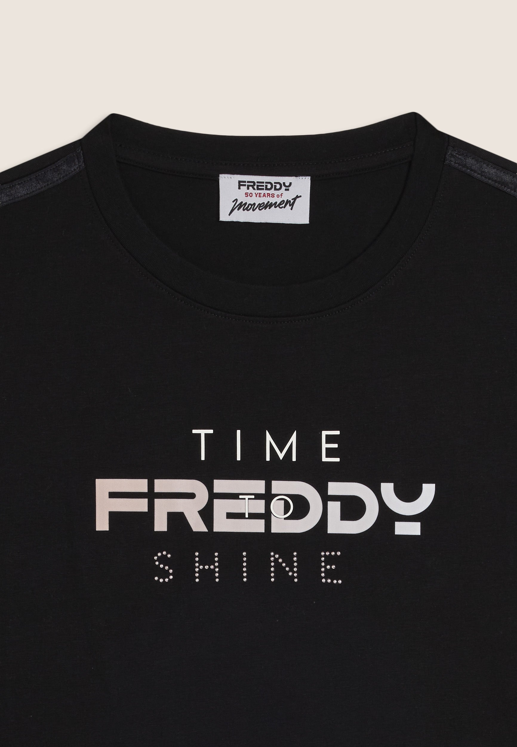 freddy-felpa-girocollo-time-shine-con-logo-olografico image 7