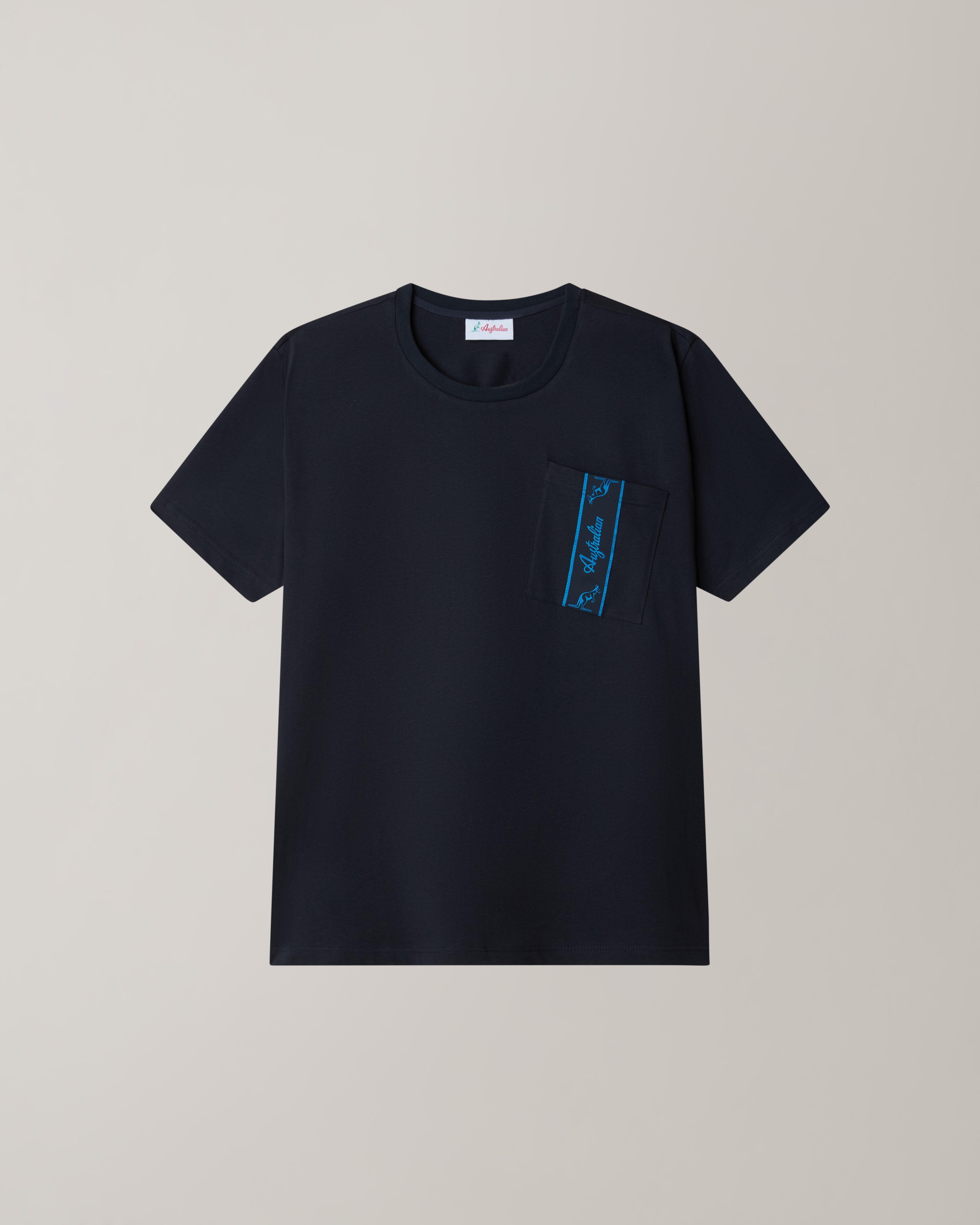 australian-pocket-t-shirt-cotone-blu-navy image 6