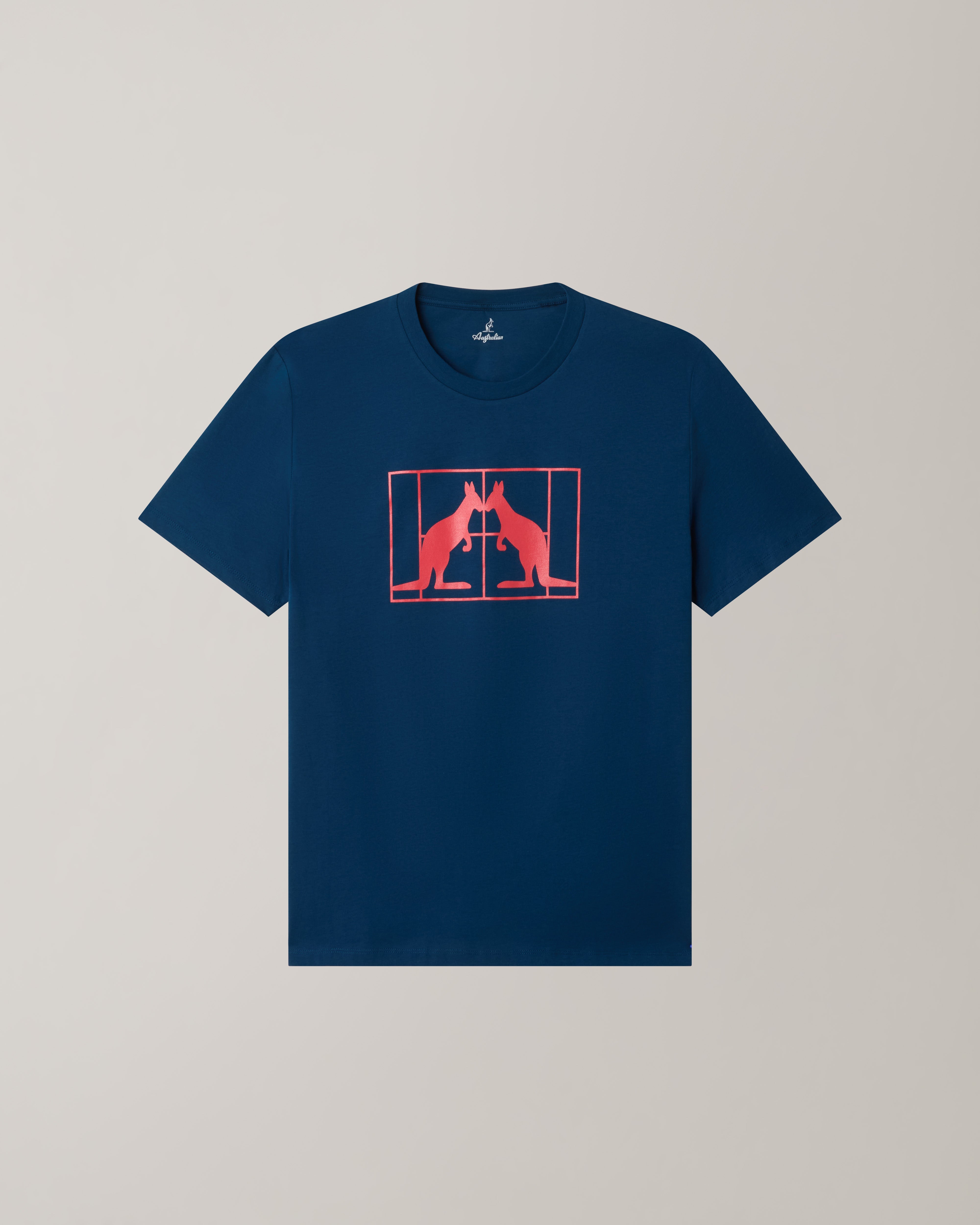 australian-gemini-t-shirt-in-cotone-eclipse-blue image 5