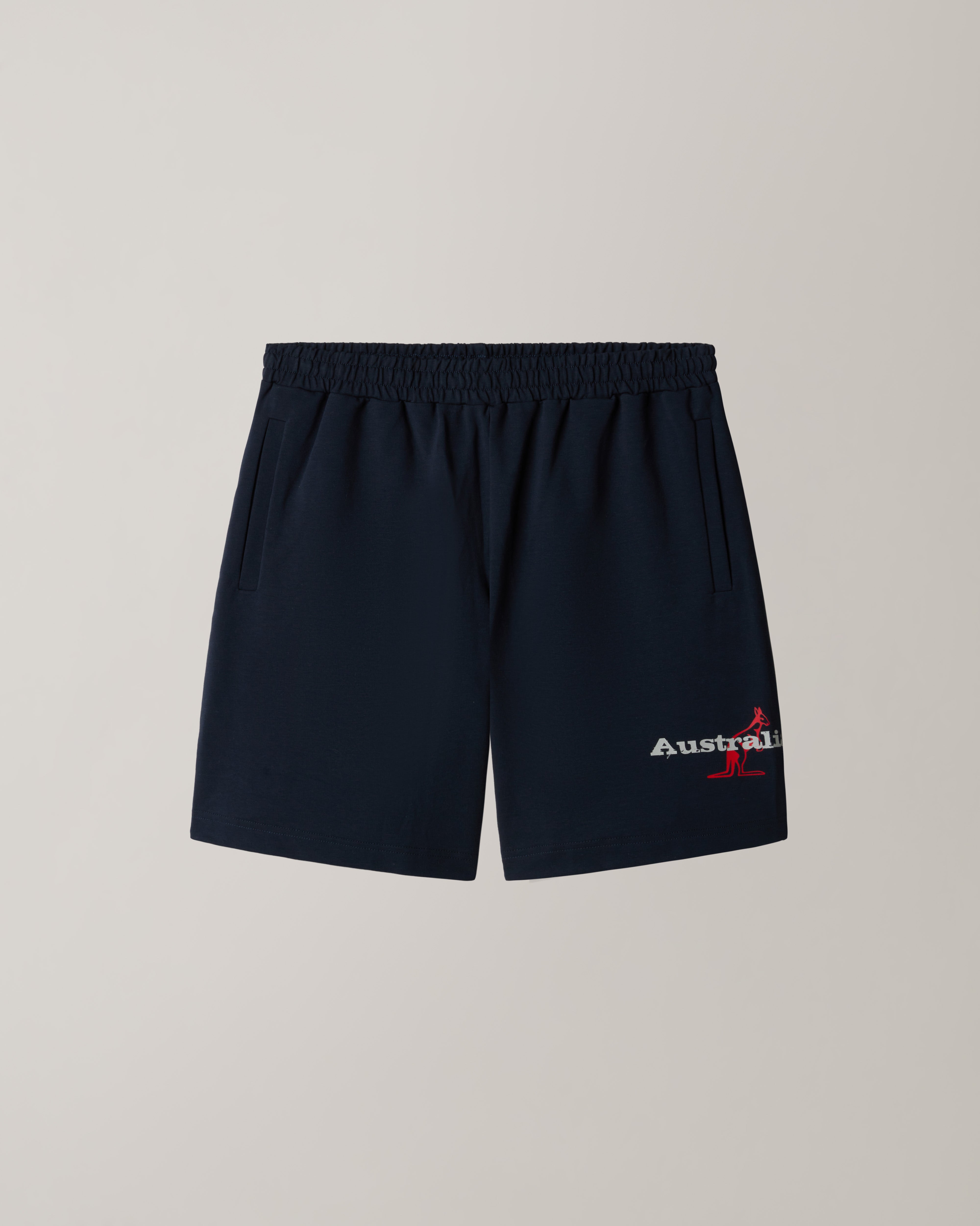 australian-rodeo-short-pantaloncino-in-felpa-blu-navy image 1