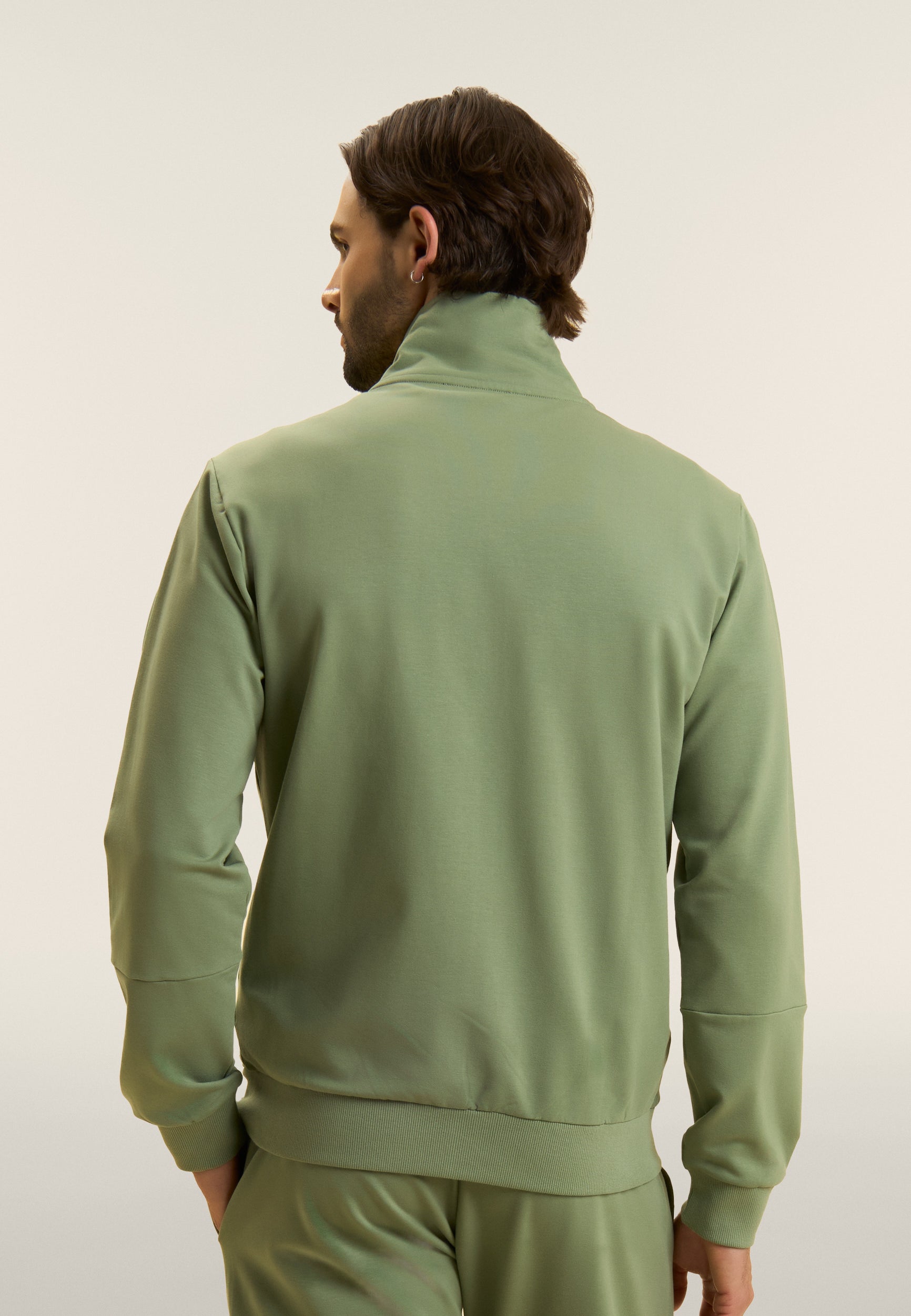 freddy-felpa-uomo-full-zip-con-cappuccio-dettagli-tono-su-tono image 3