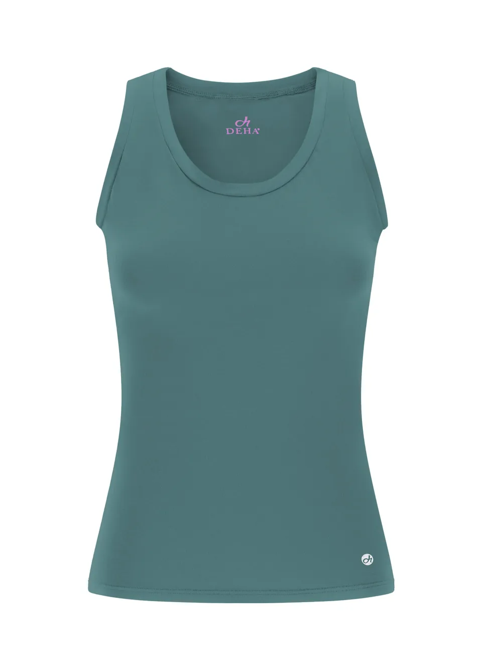 deha-top-vogatore-in-jersey-stretch-blu image 1