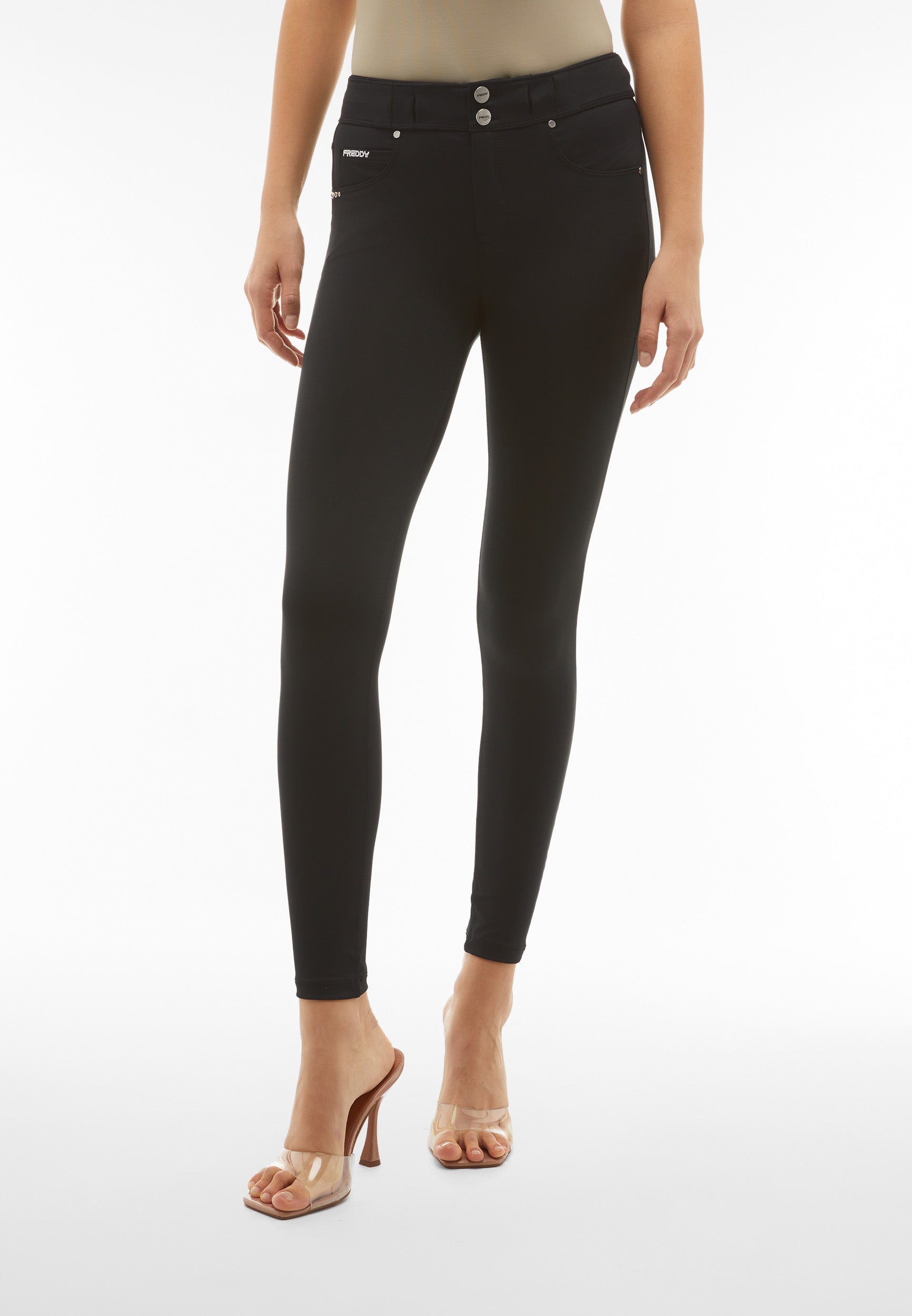 freddy-pantaloni-n-o-w-skinny-vita-media-tessuto-traspirante-d-i-w-o image 1