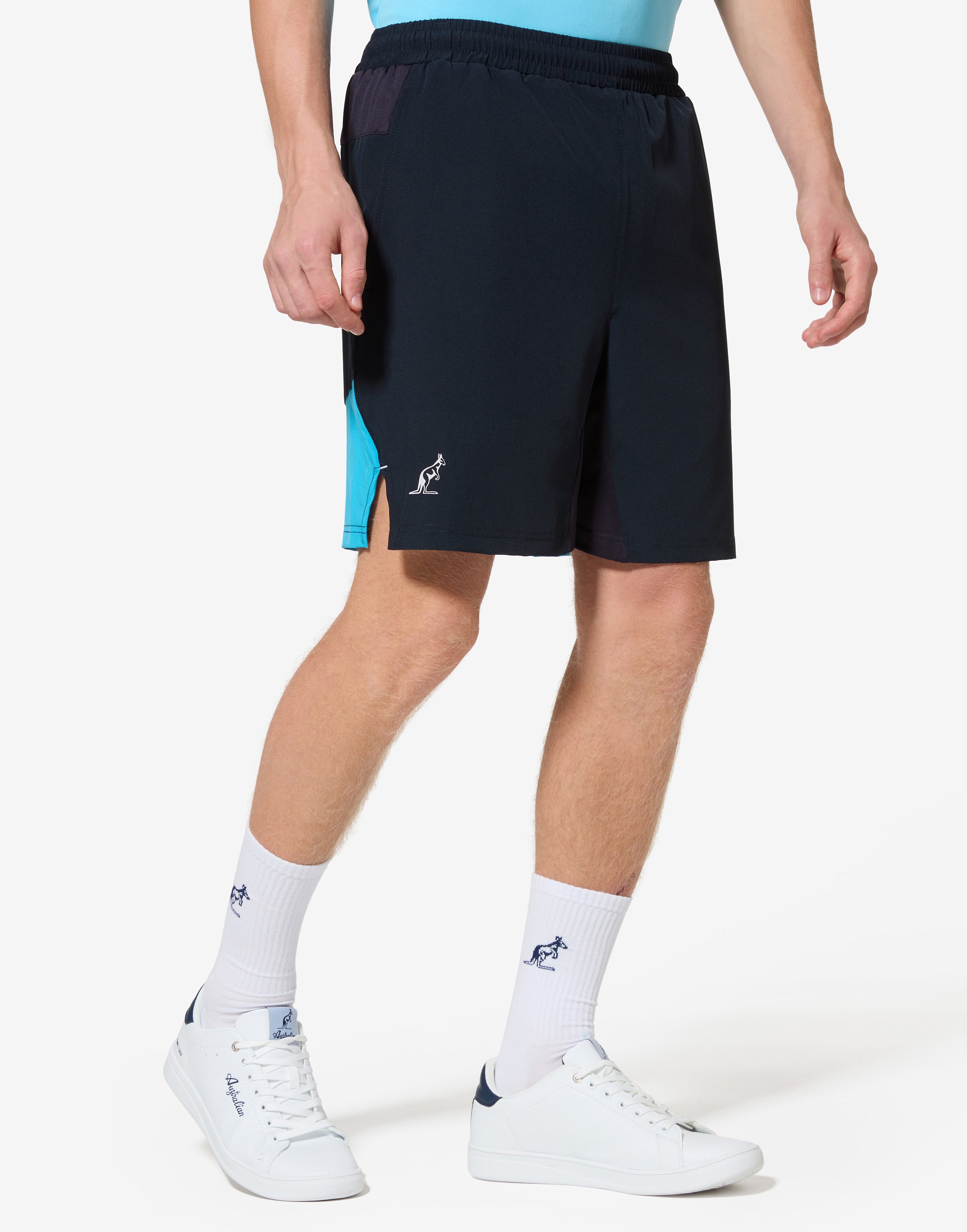 australian-color-block-short-tennis-blu-navy-teush0037 image 1