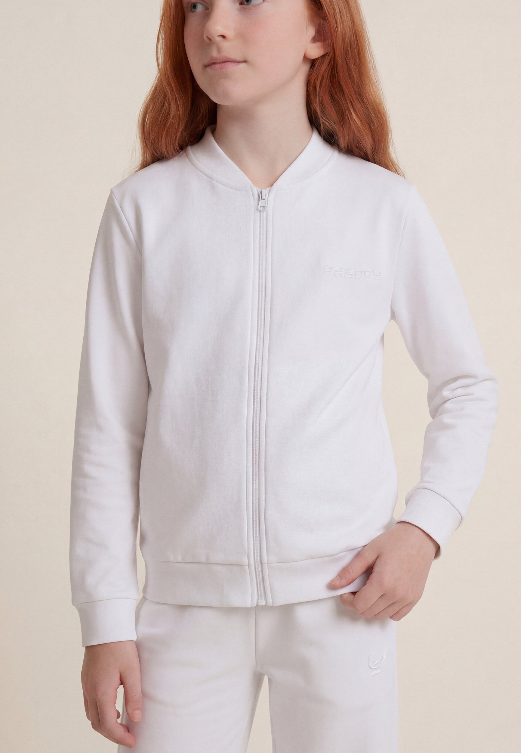 freddy-felpa-bomber-con-zip-bambina-e-ragazza-in-french-terry image 4
