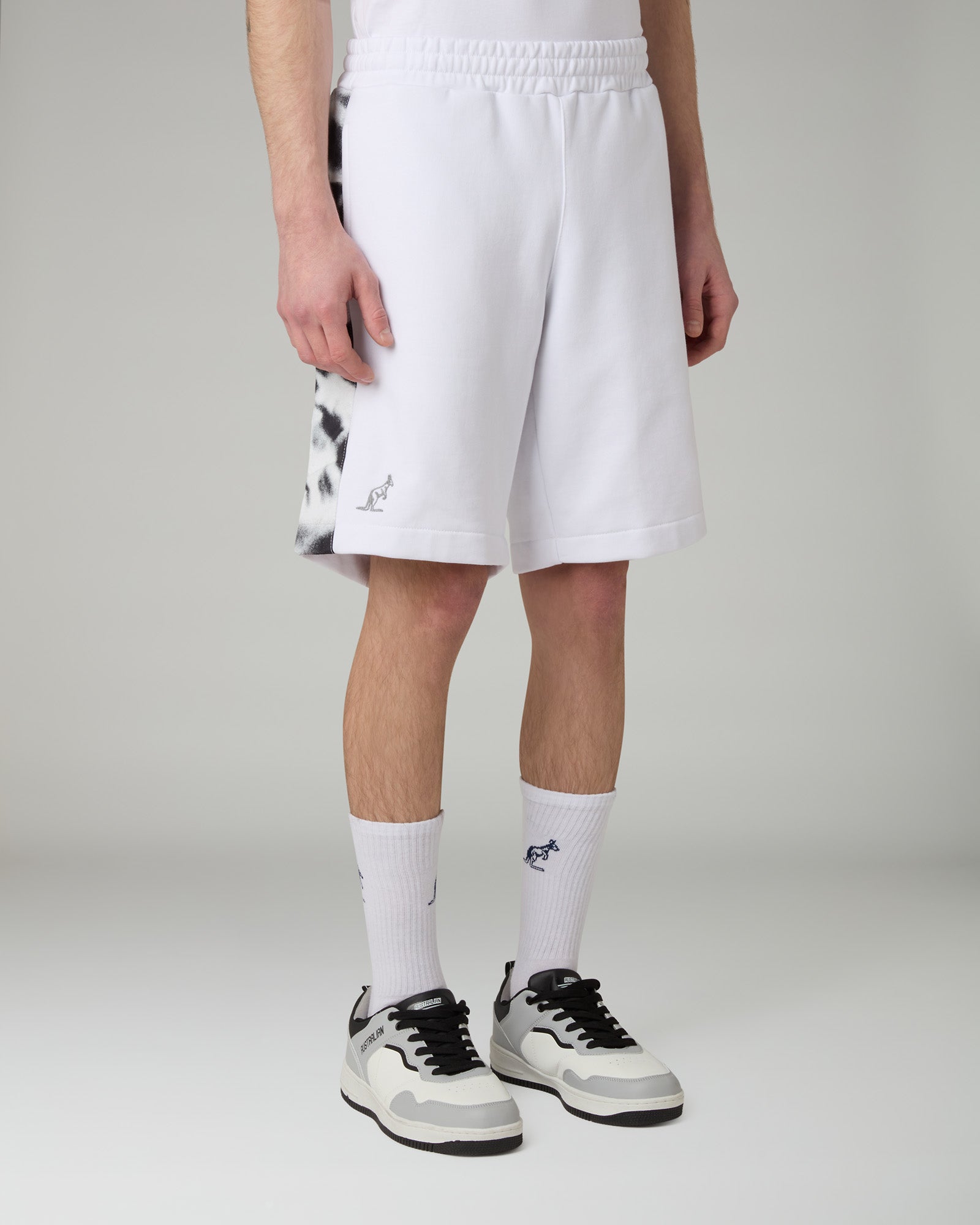 australian-rorschach-file-short-short-felpa-bianco image 1