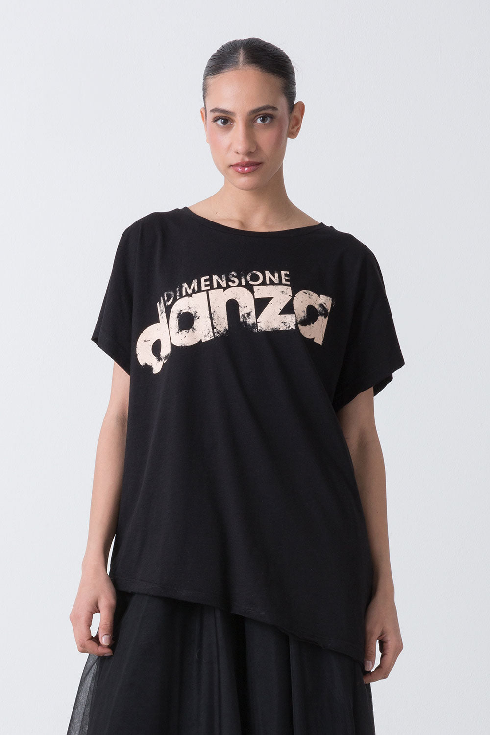 dimensione-danza-ballet-t-shirt-asimmetrica-slub-jersey image 1