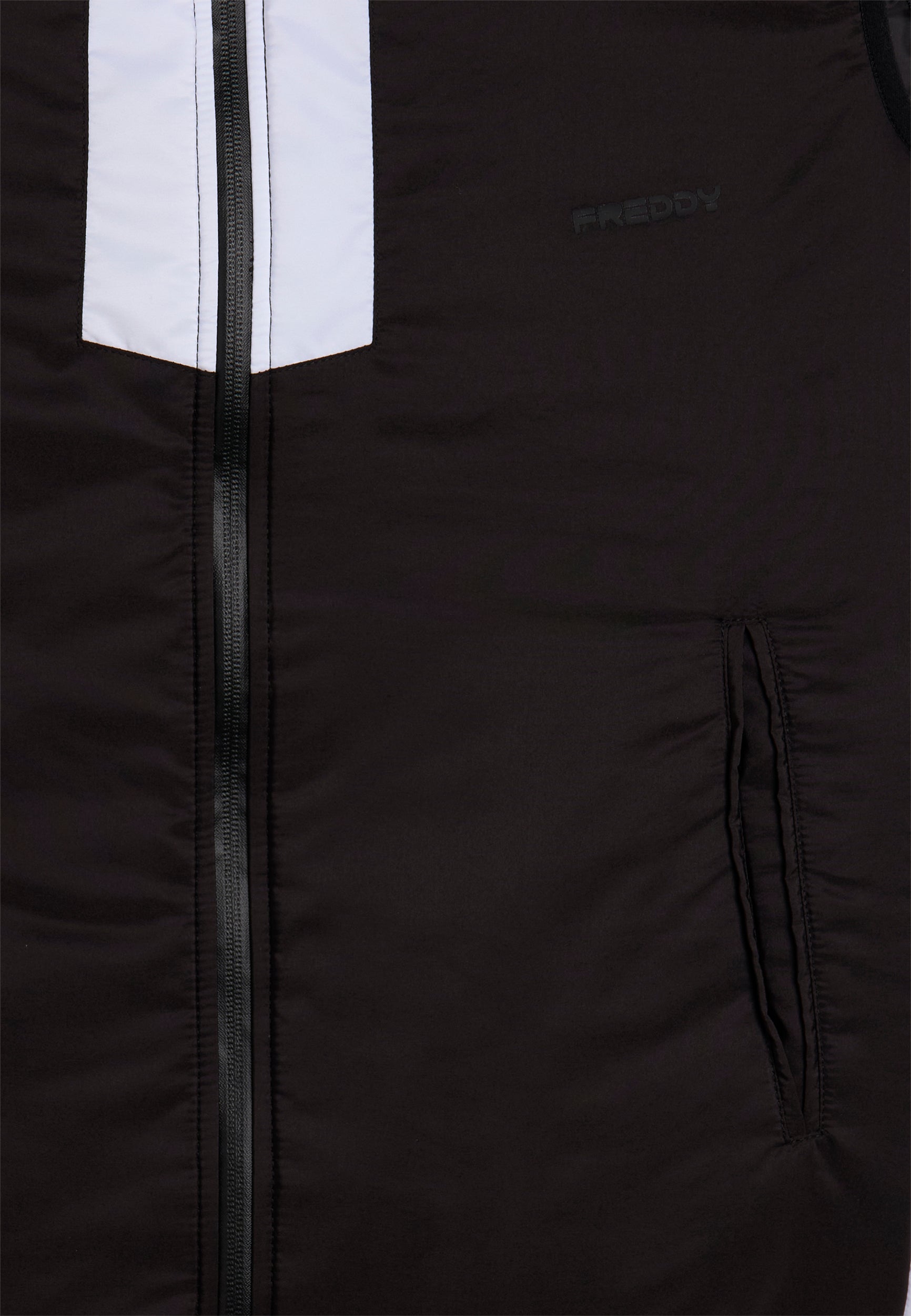 freddy-gilet-imbottito-donna-con-cappuccio-e-zip image 3