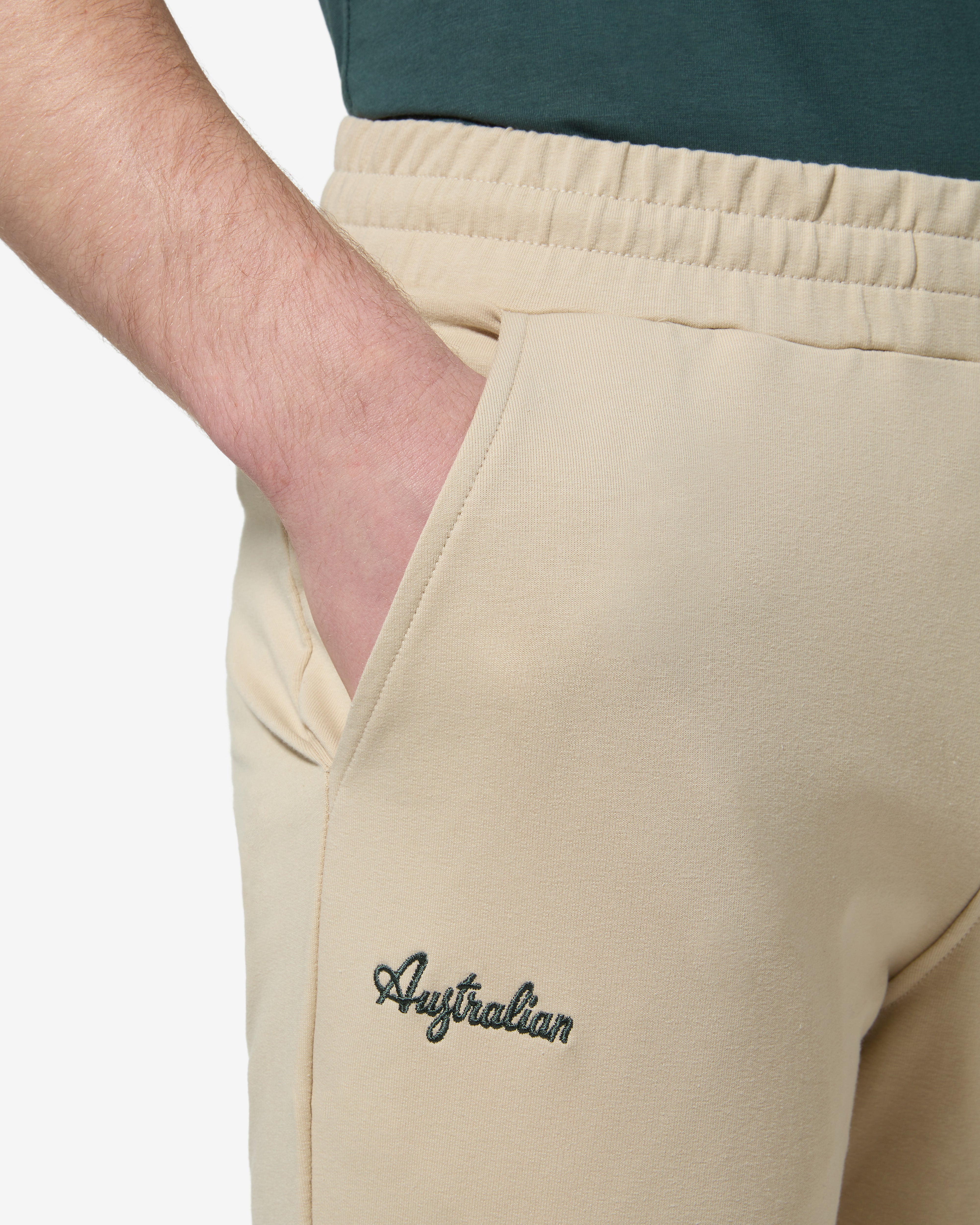 australian-essential-camomaps-track-pant-pantalone-felpa-sabbia image 4