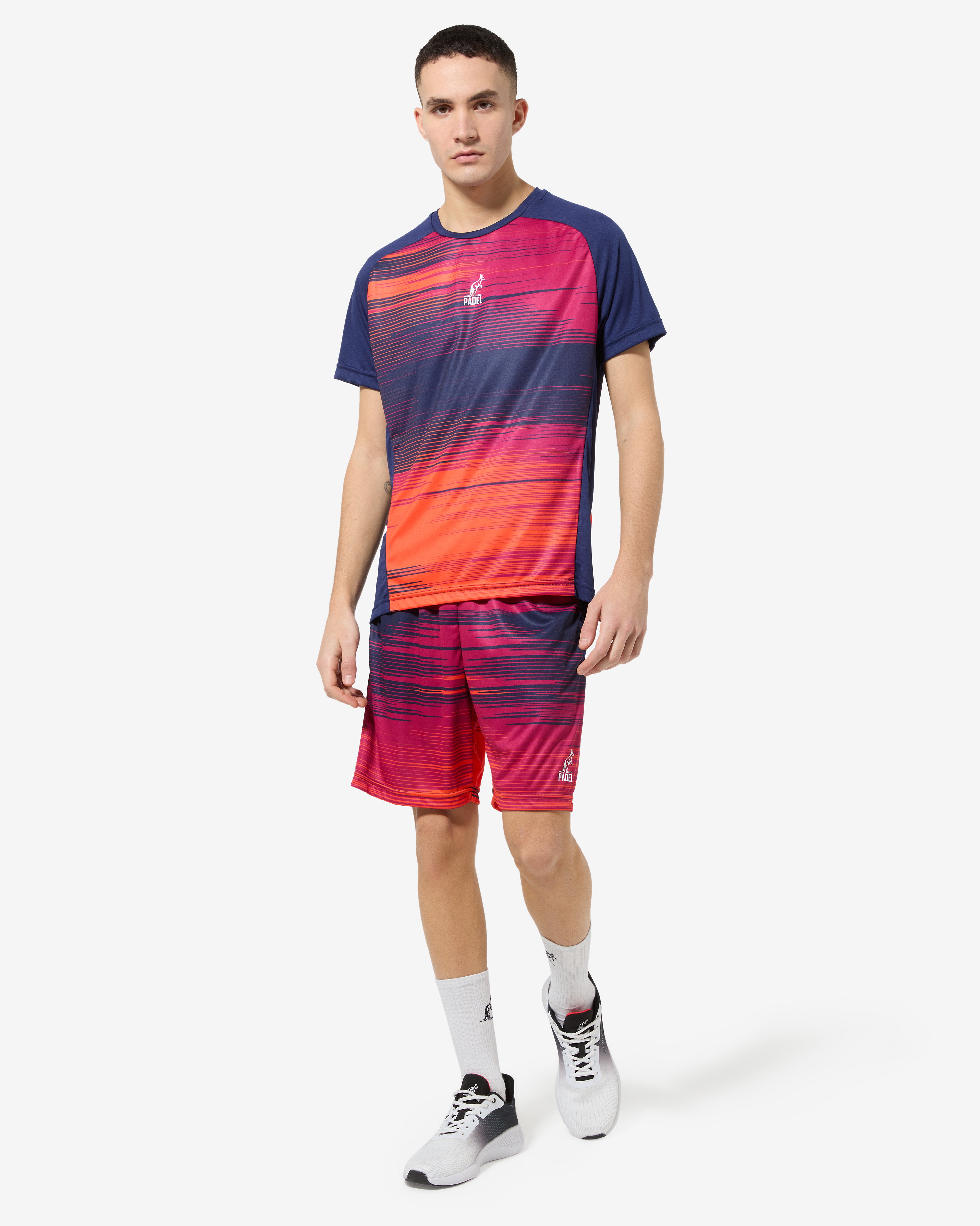 australian-gradient-lines-t-shirt-padel-blu-cosmo image 3