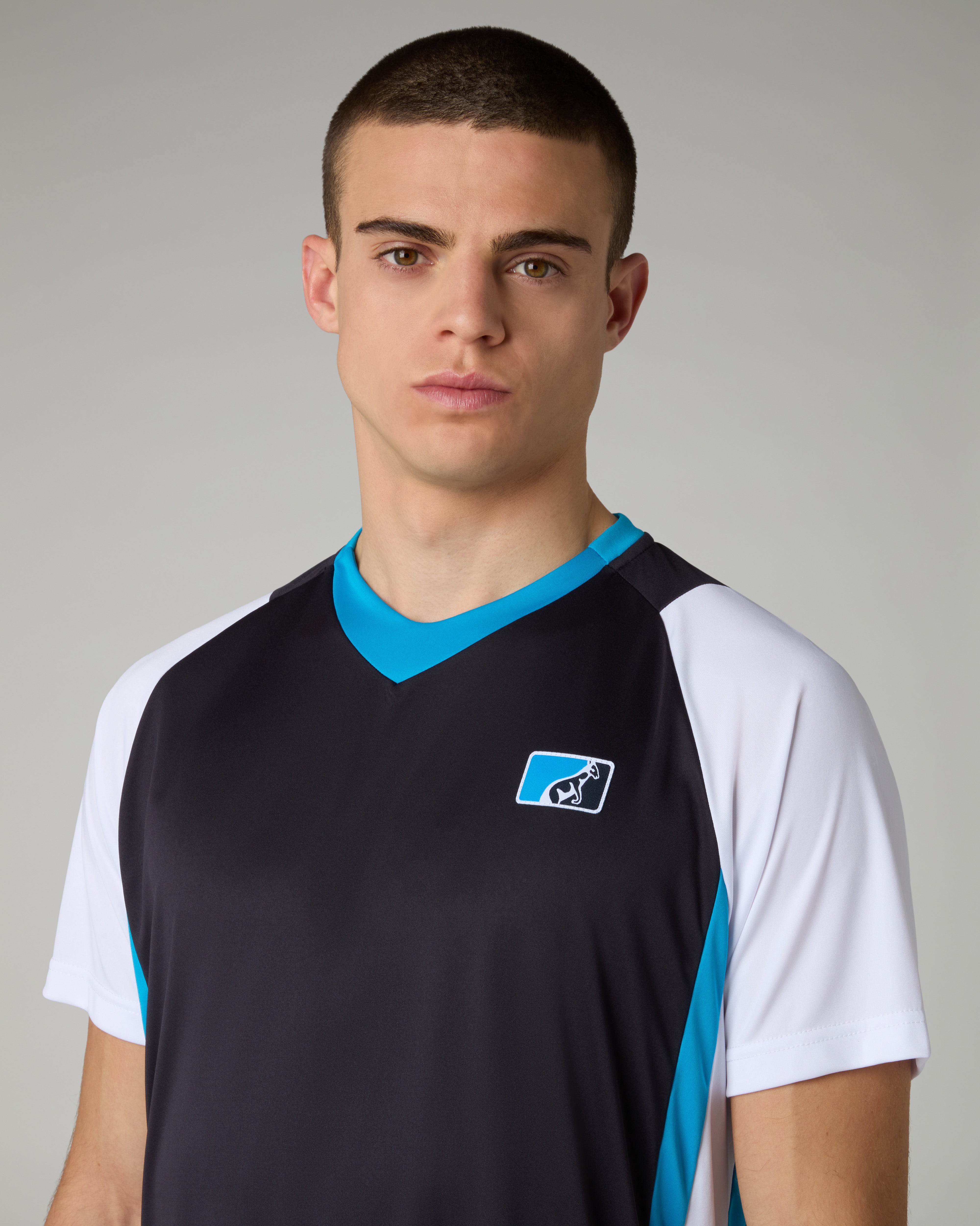 australian-league-t-shirt-tennis-blu-navy image 4