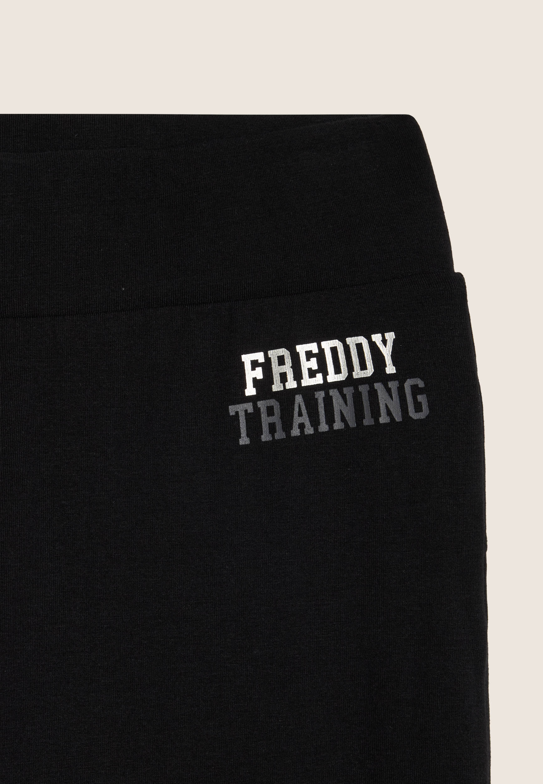 freddy-training-leggings-7-8-vita-alta-con-carr-e-stampa-glitter image 7