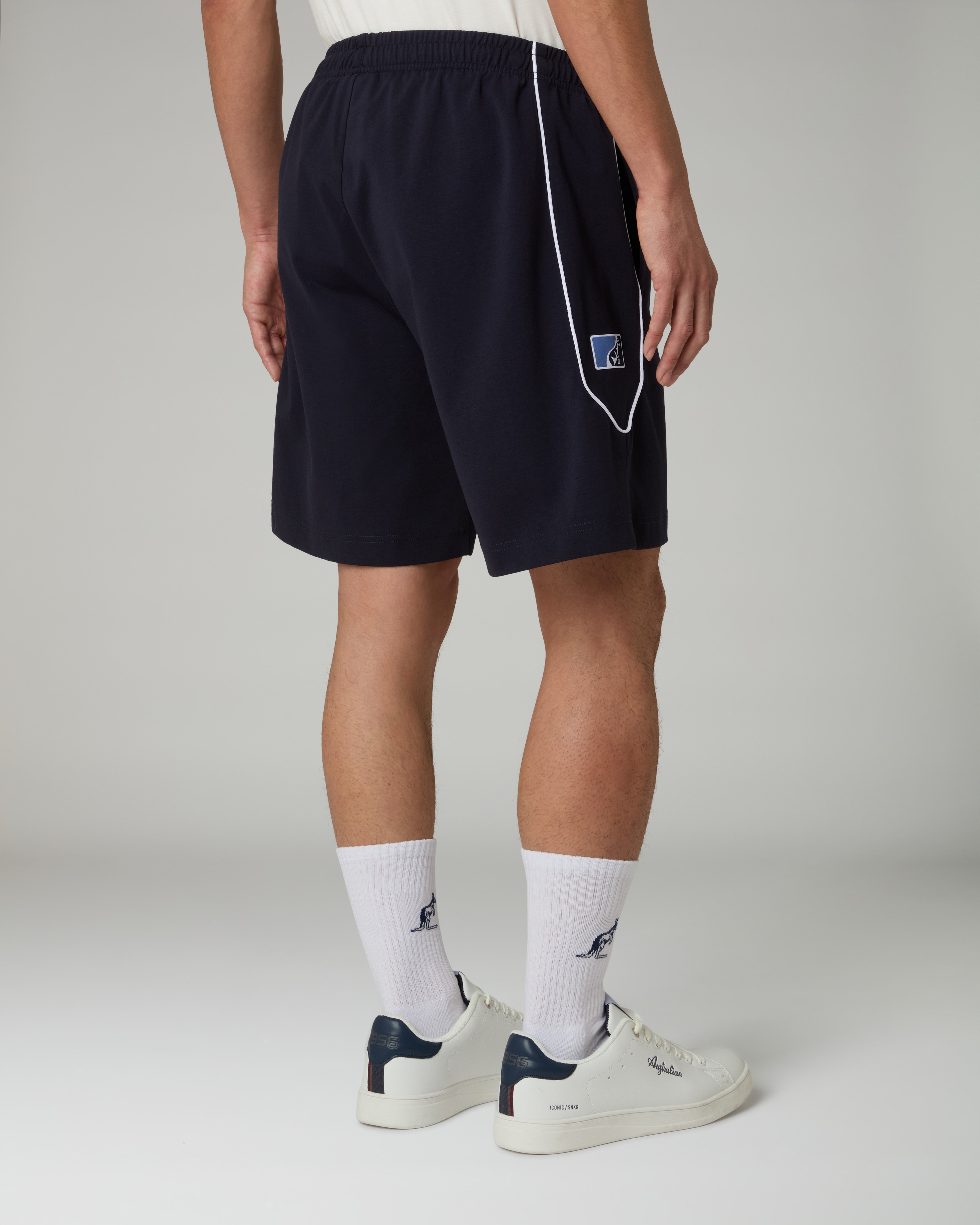 australian-slate-short-smart-misto-cotone-eclipse-blue image 3