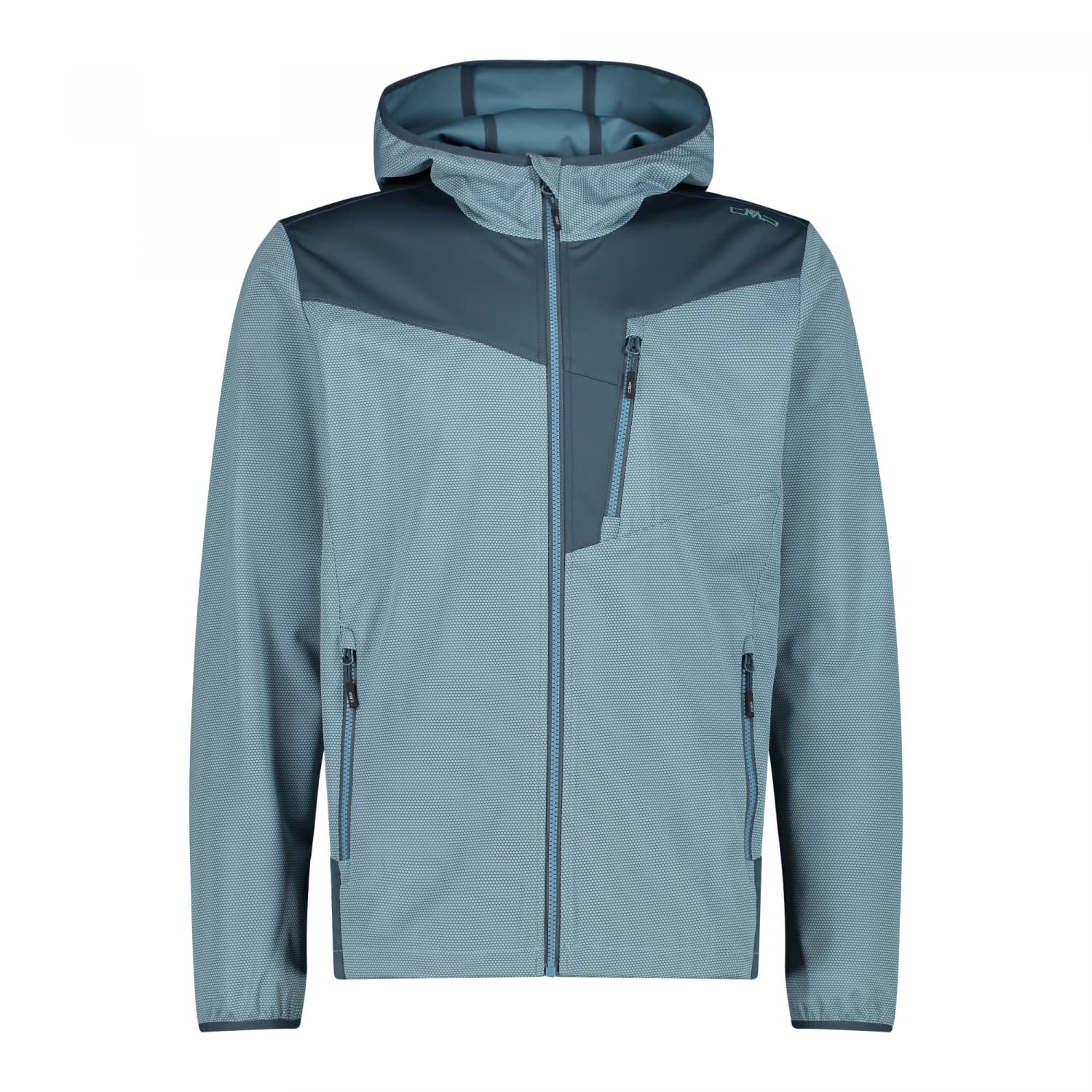 cmp-knit-tech-giacca-softshell-da-uomo-con-cappuccio-fisso-malva-geraneo image 5