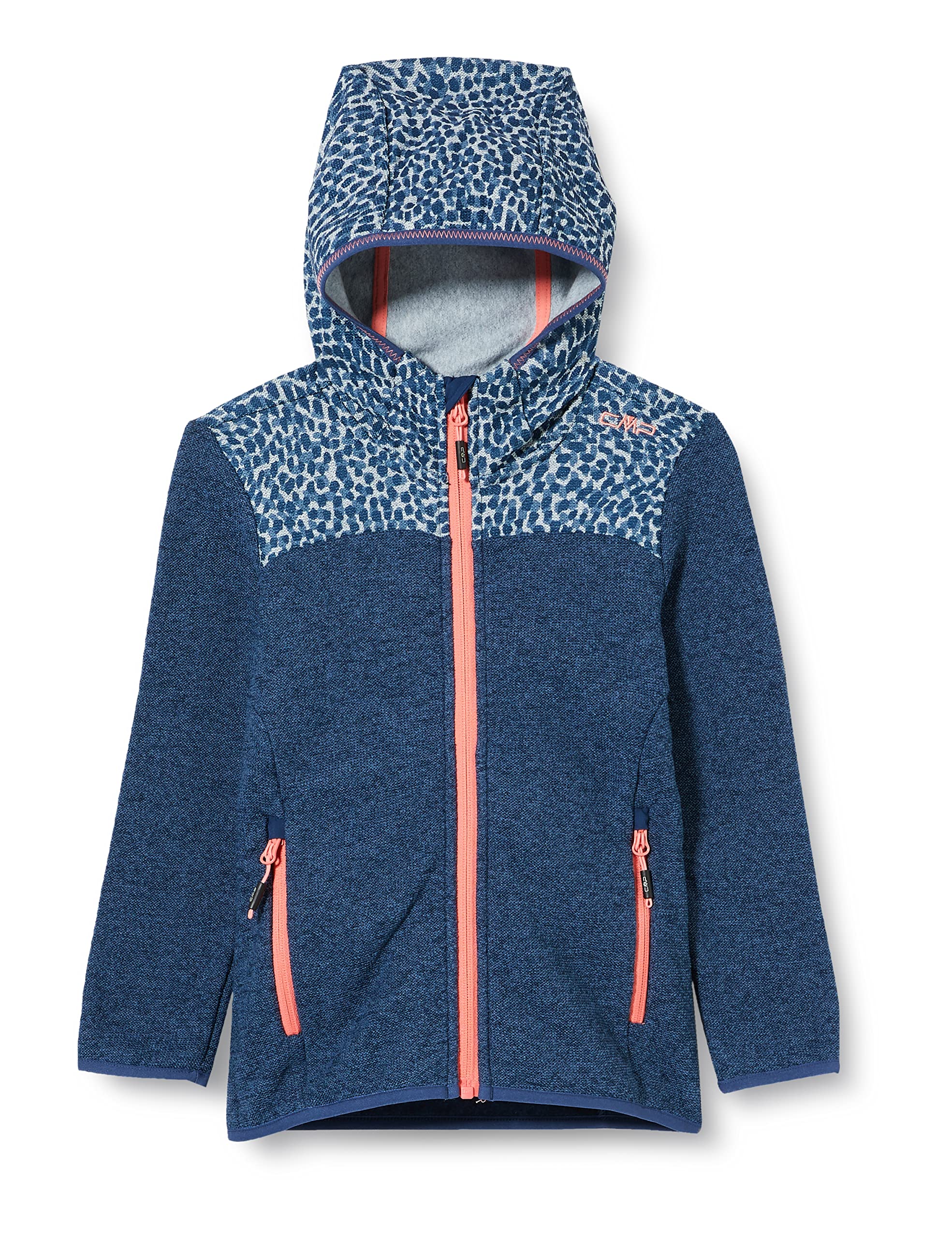cmp-giacca-in-pile-bambini-con-cappuccio-fisso-unisex image 1