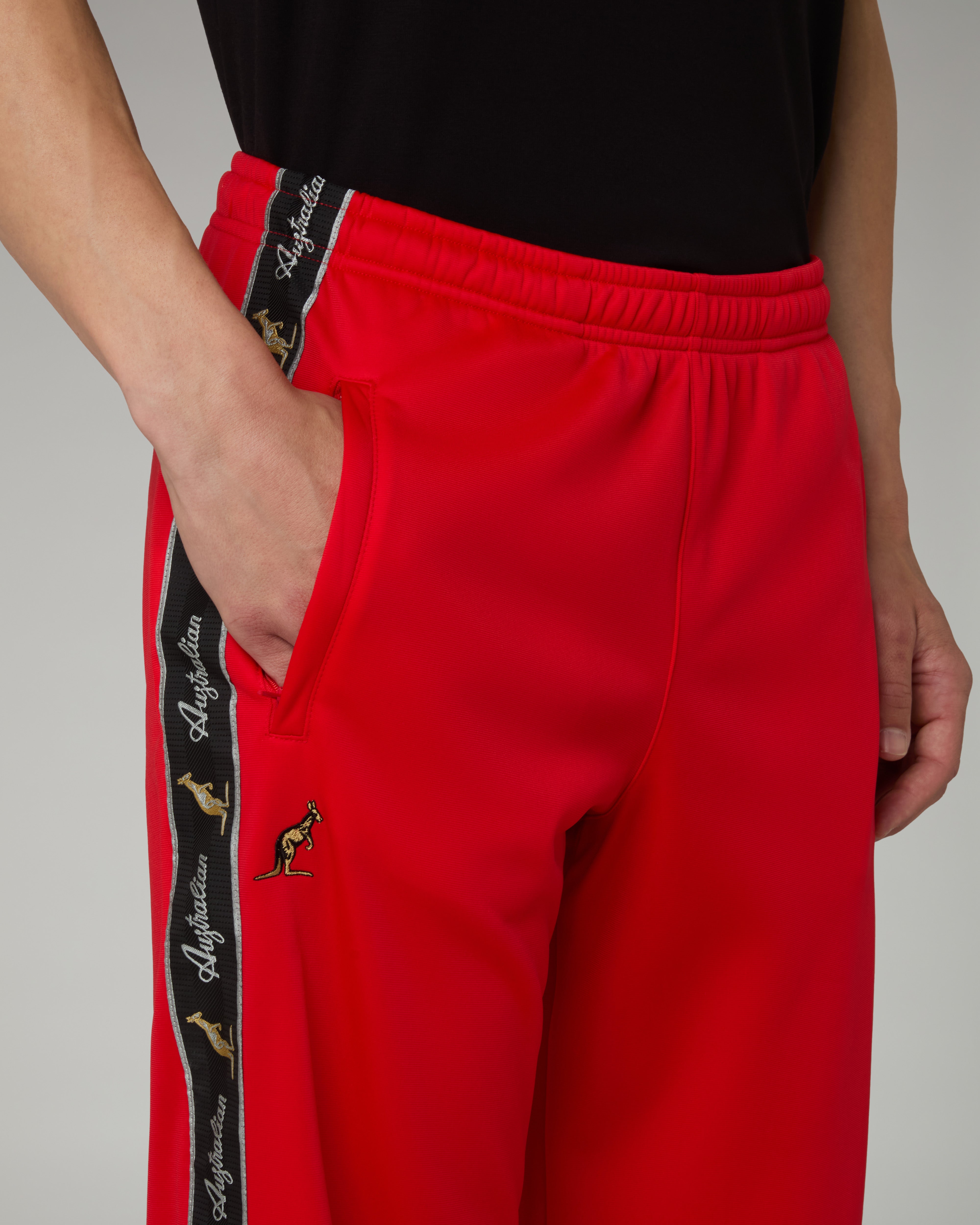 australian-essential-acetate-track-pants-rosso-vivo image 4