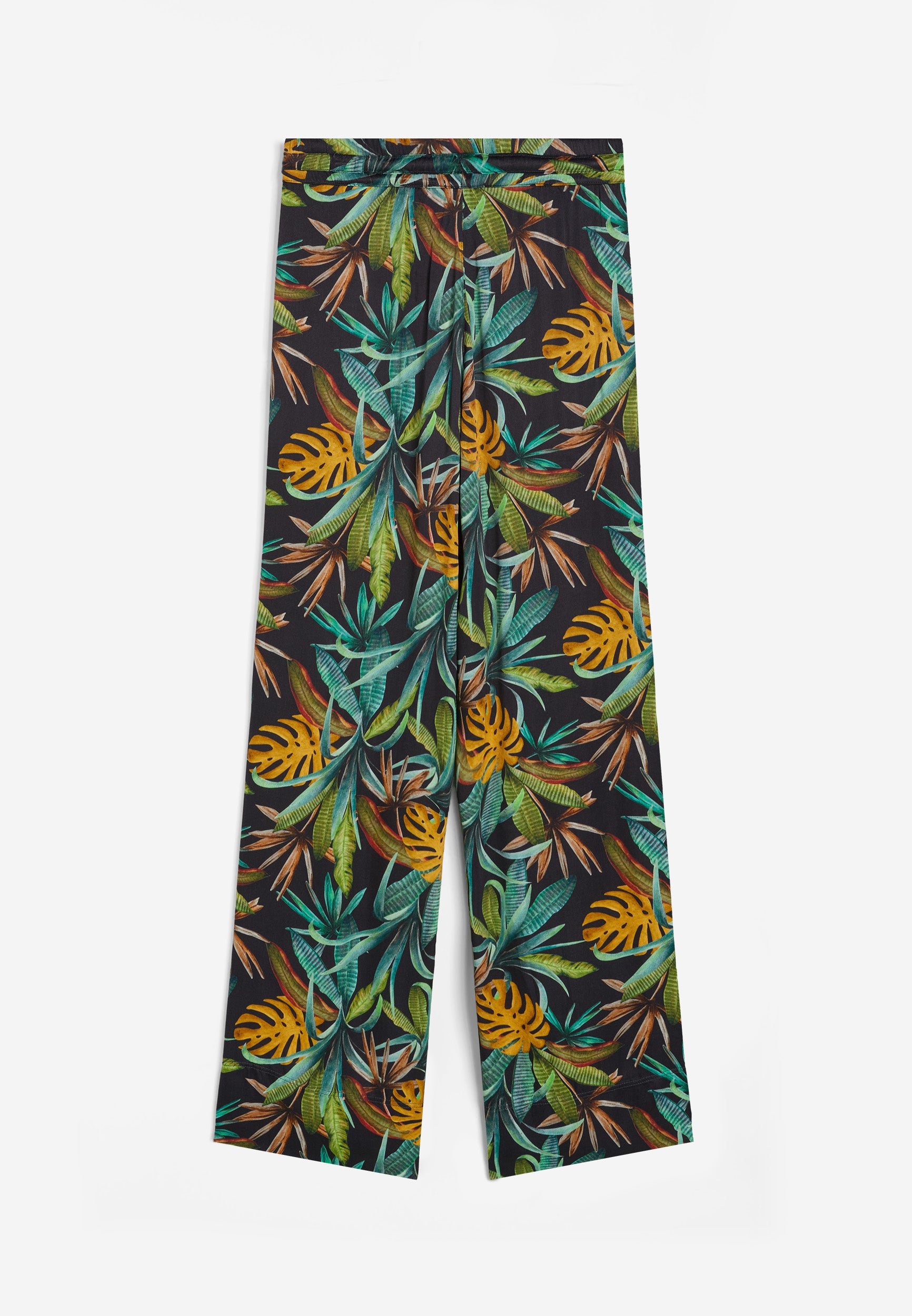 freddy-pantaloni-culotte-gamba-ampia-in-viscosa-stampa-tropical image 6
