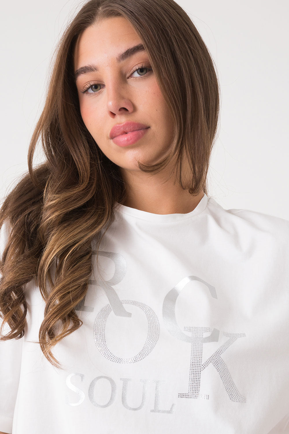 dimensione-danza-t-shirt-stampata-over-cotone-jersey-stretch-donna image 4