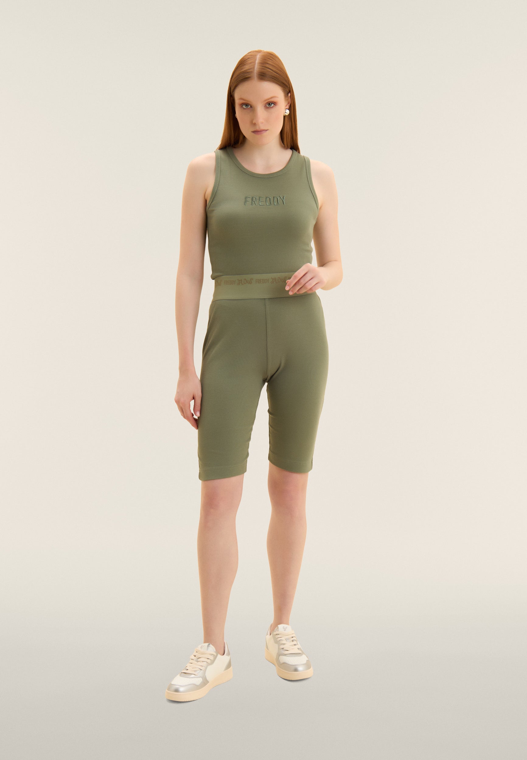 freddy-leggings-biker-a-costine-con-grafica-freddy-flow image 2