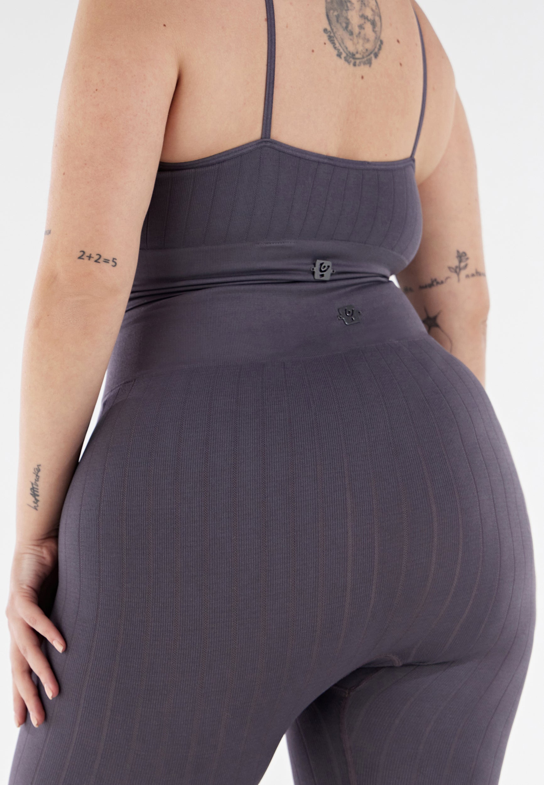 freddy-pantaloni-slim-fit-vita-alta-in-tricot-a-costine image 3