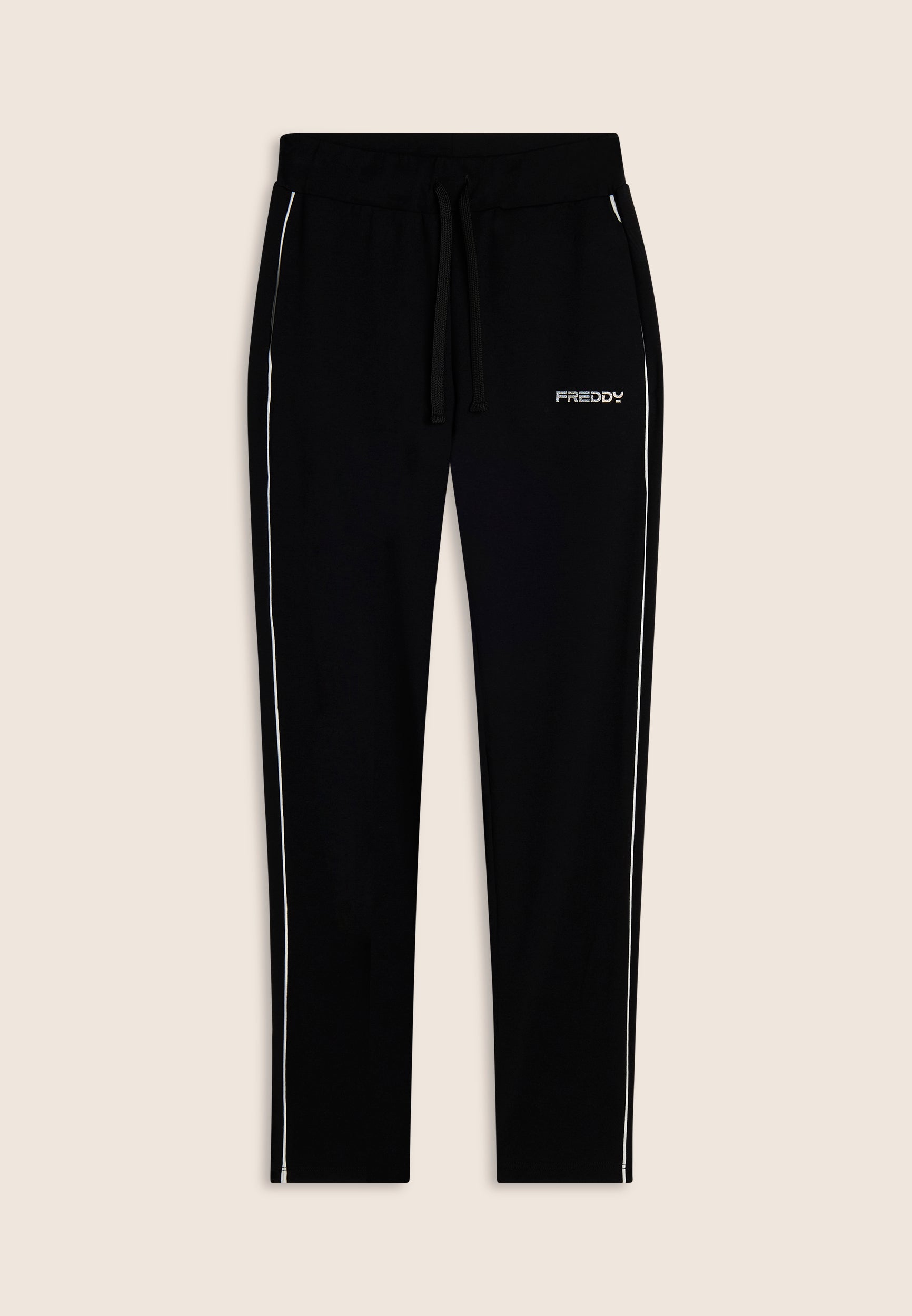 freddy-pantalone-slim-gamba-aderente-con-bordature-a-contrasto image 1