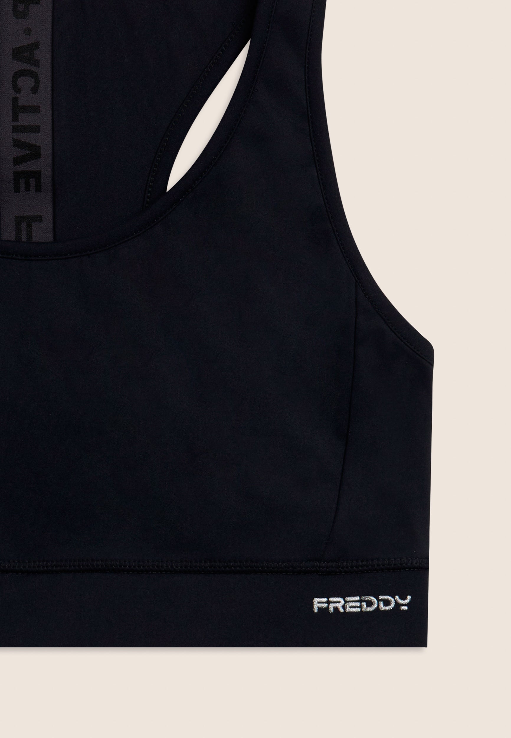 freddy-top-sportivo-supporto-medio-retro-vogatore-in-nylon-stretch image 8
