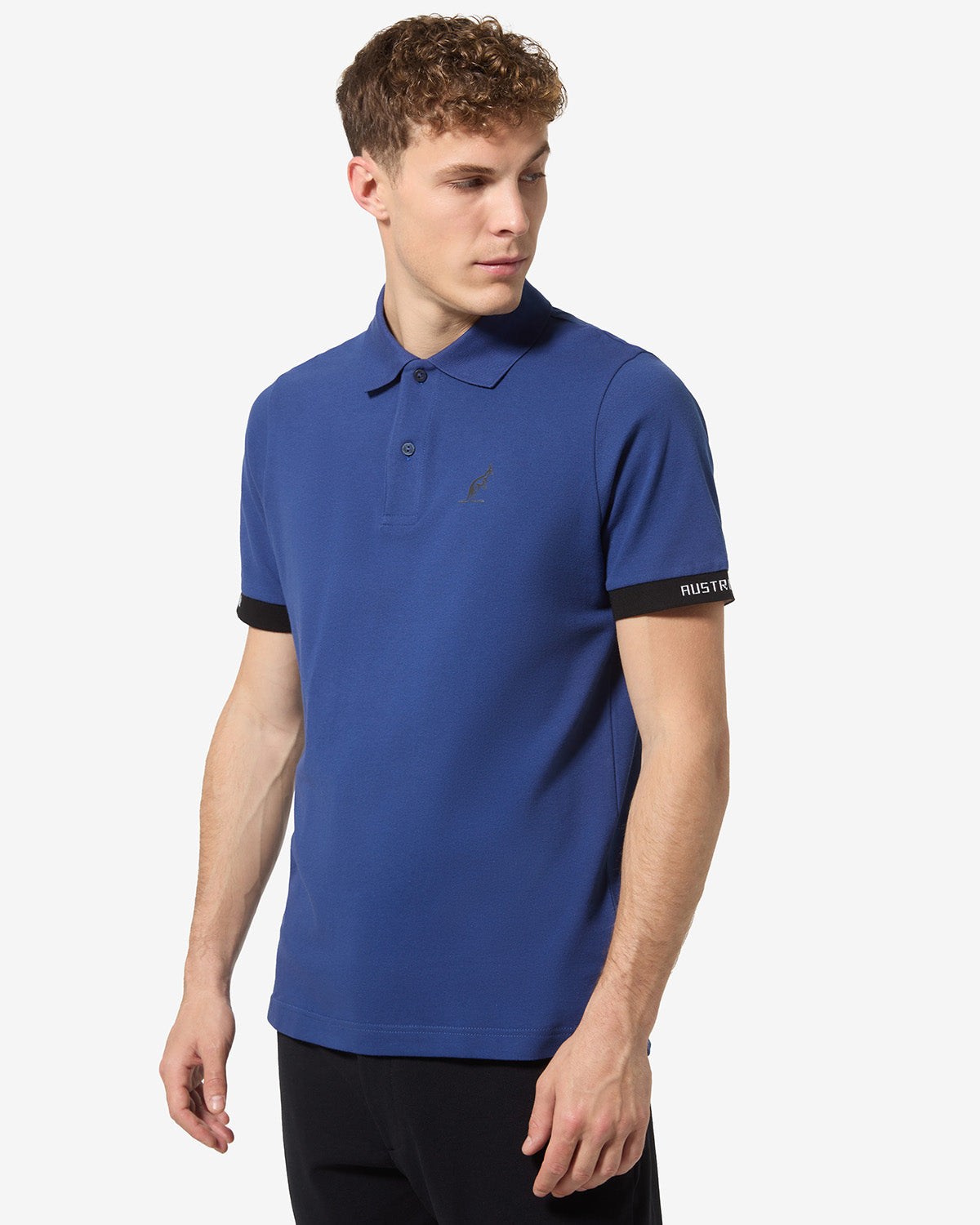 australian-logos-polo-shirt-sportswear-polo-blu-cosmo image 2