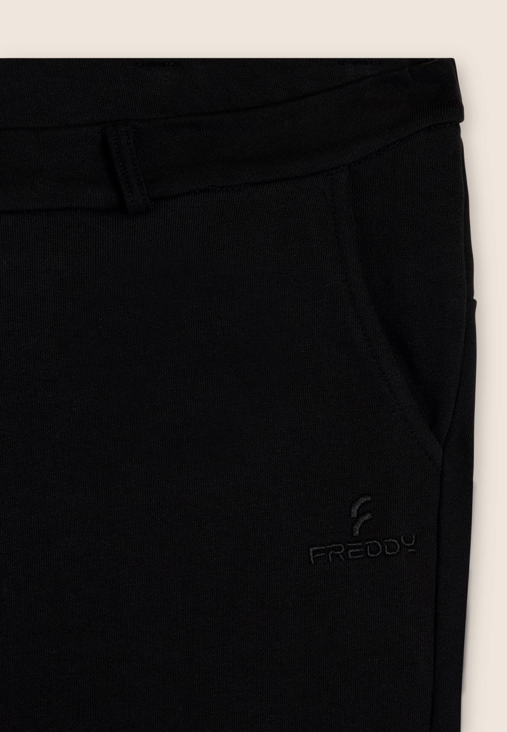 freddy-pantaloni-sportivi-cotone-con-zip-alla-caviglia image 3