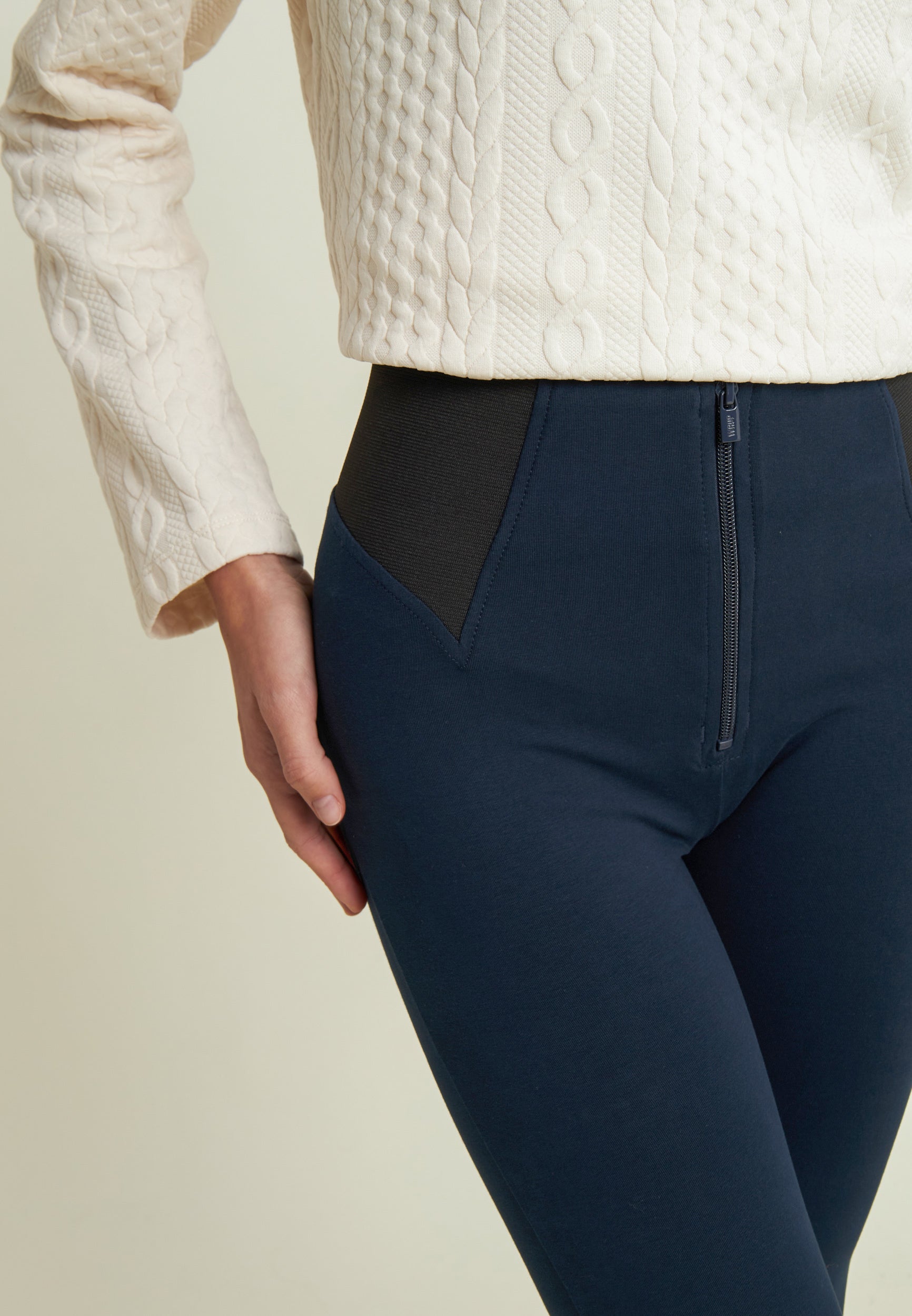 freddy-wr-up-superskinny-7-8-vita-alta-con-inserti-jacquard-pantaloni-push-up-do image 4