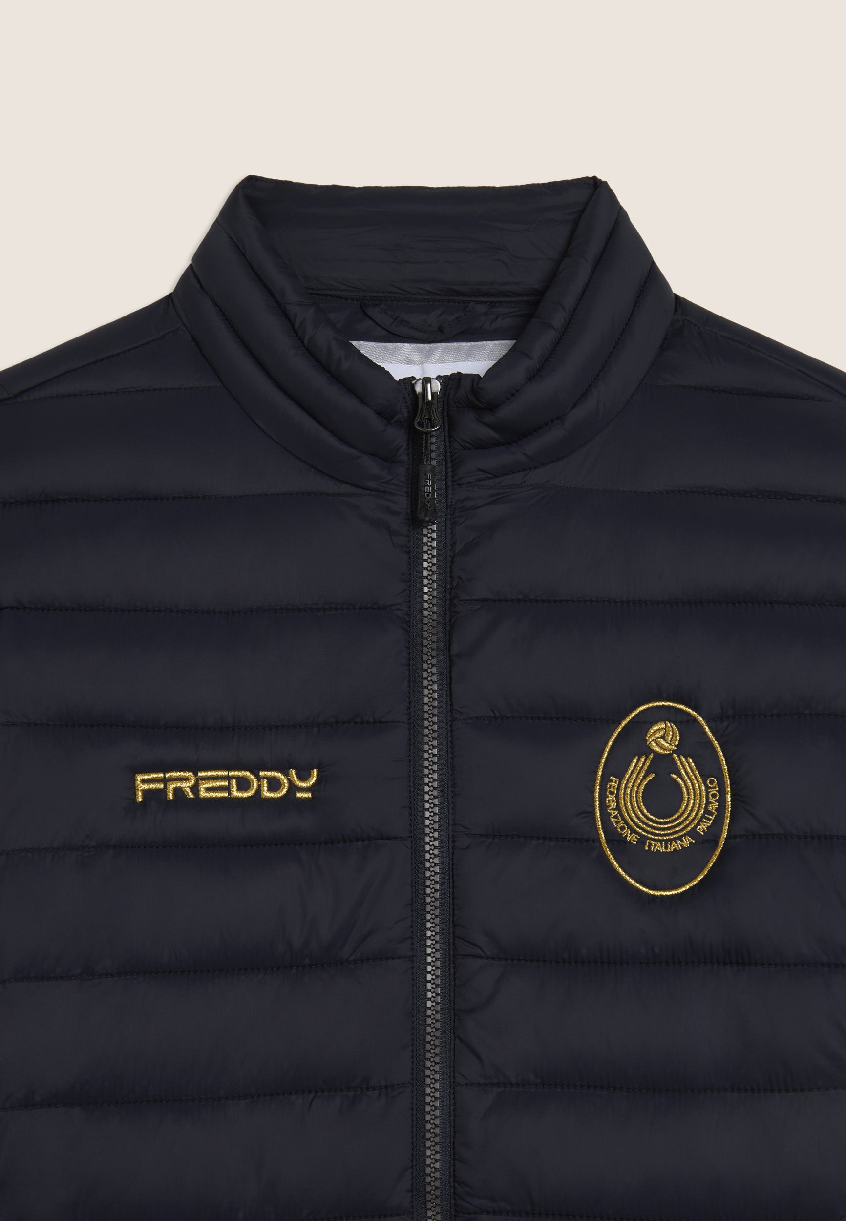 freddy-piumino-uomo-fipav-trapuntato-collo-alto-full-zip image 7