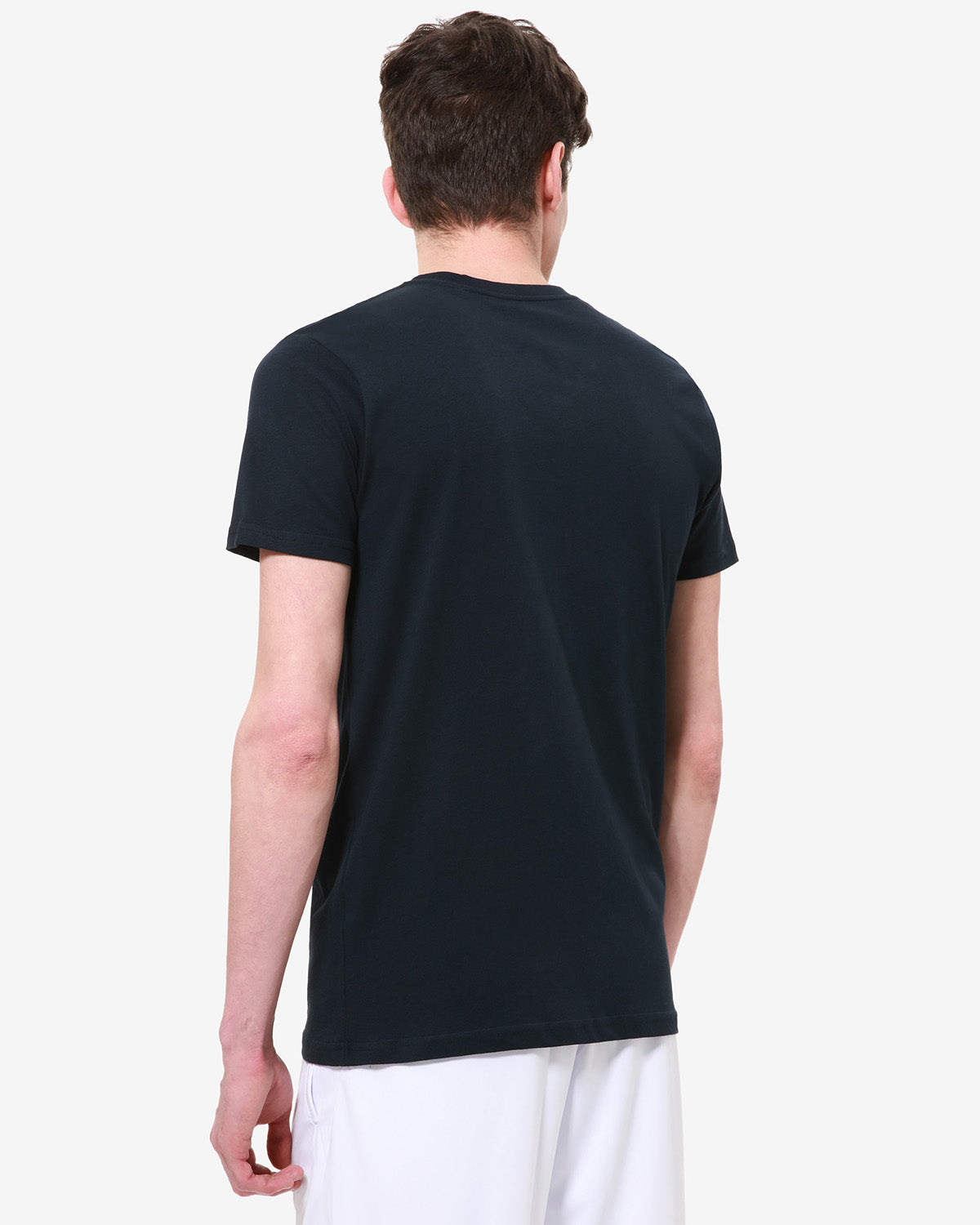 australian-court-graphic-t-shirt-maglietta-tennis-cotone-blu-navy image 3