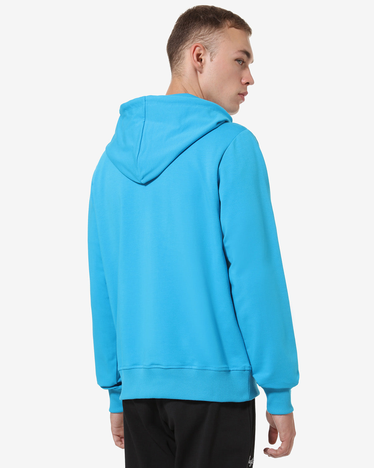 australian-dna-hoodie-swufe0039-felpa-cappuccio-uomo-turchese-glossy image 3