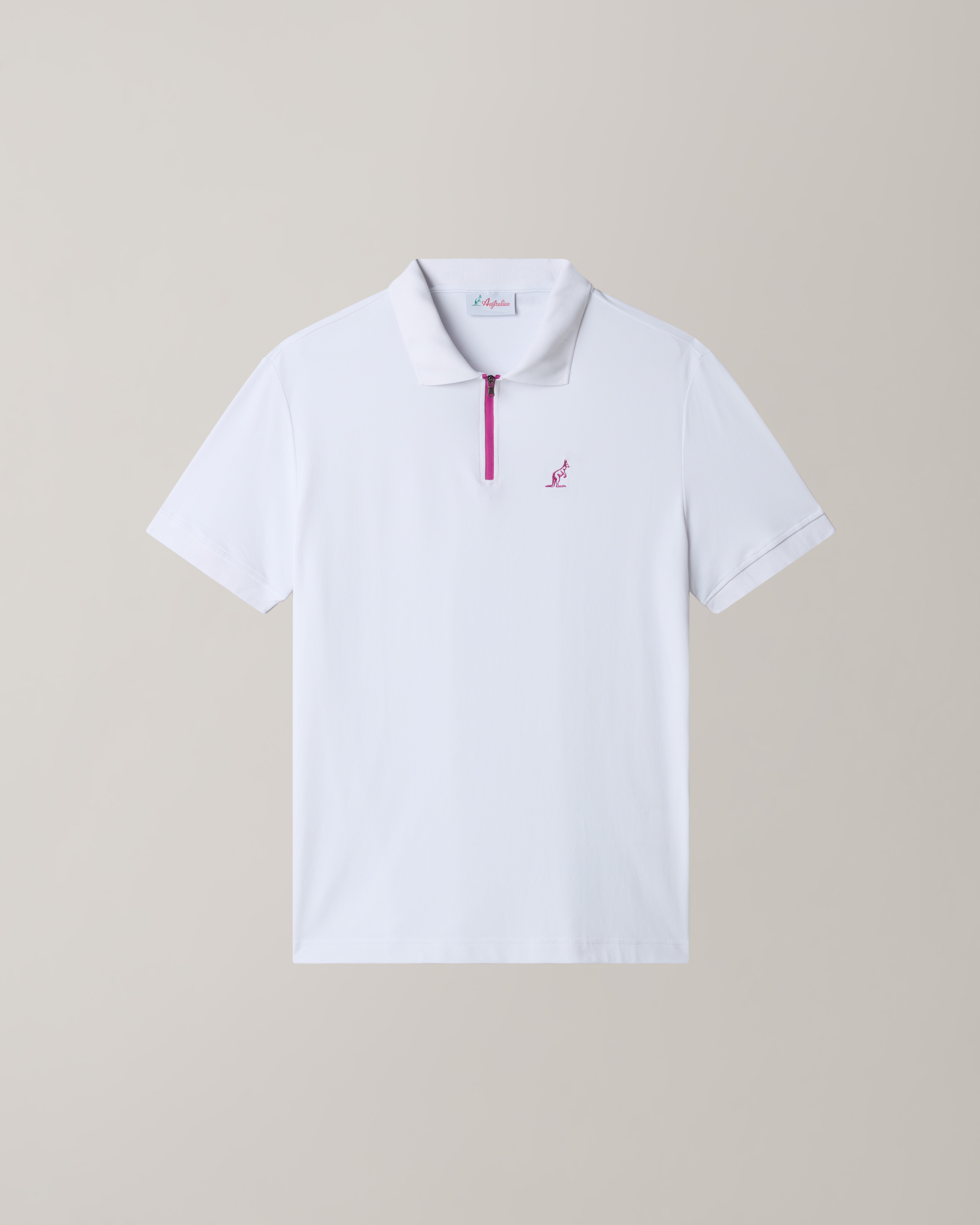australian-horizon-polo-shirt-piquet-tecnico-bianco image 1
