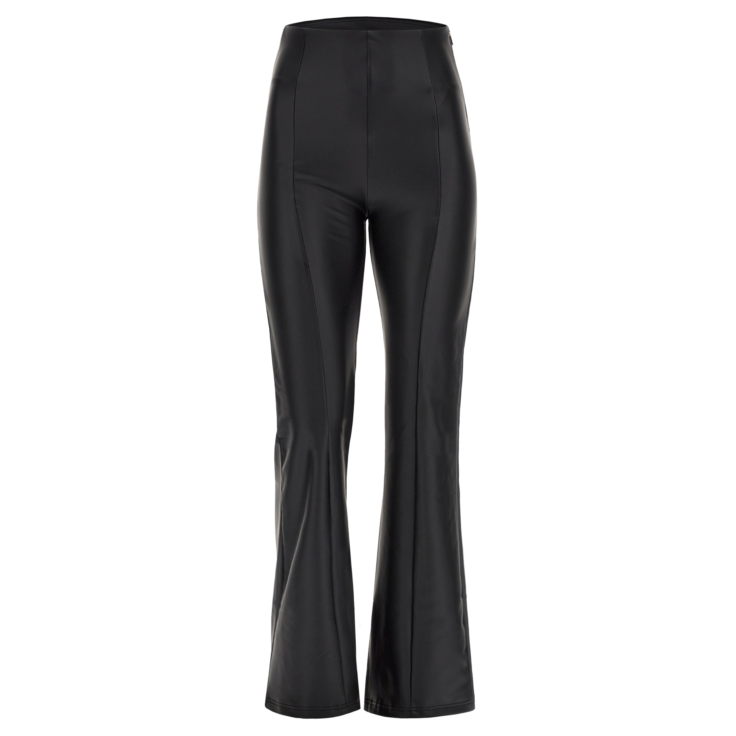 freddy-wr-up-pantaloni-similpelle-vita-alta-fondo-super-flare image 6