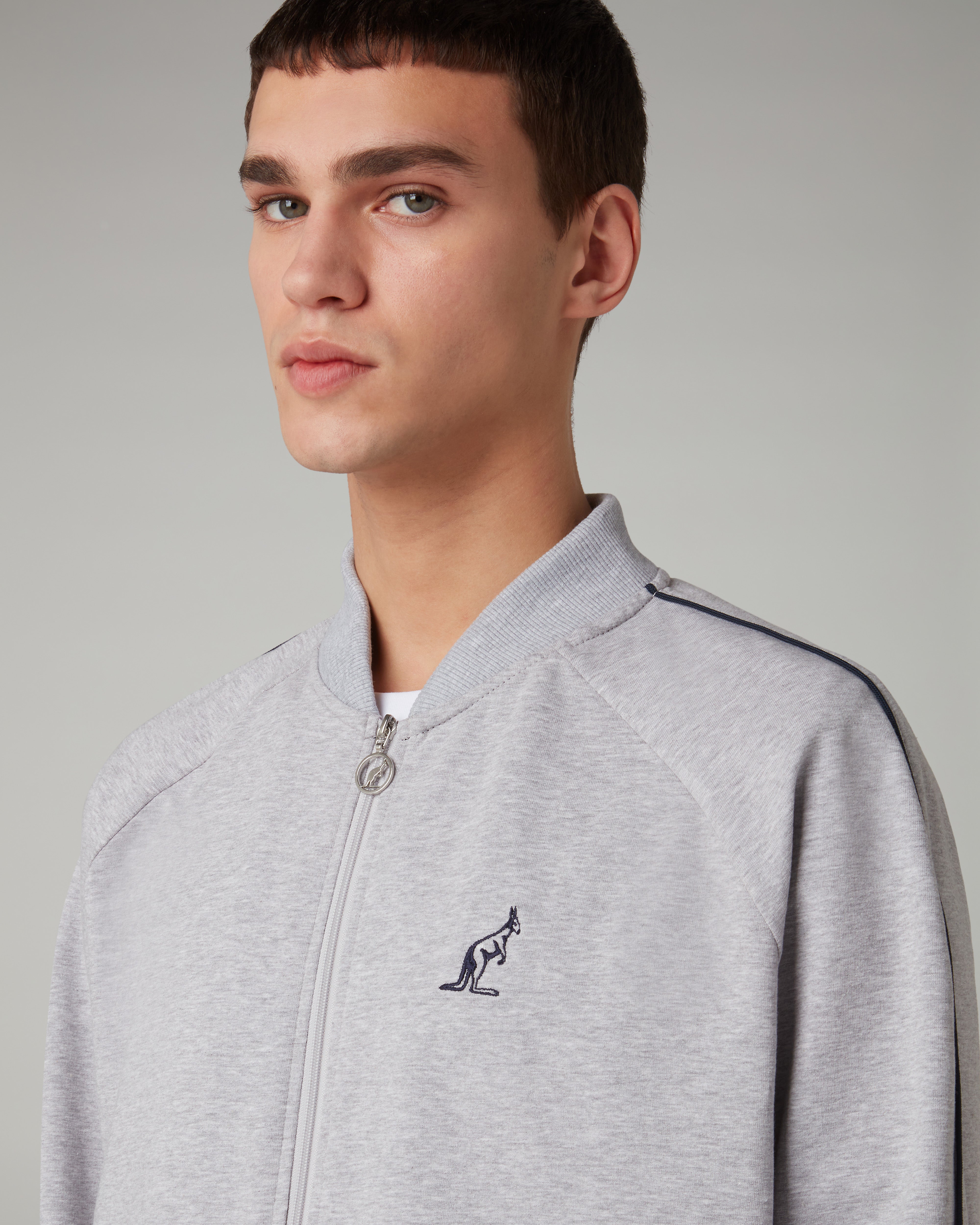 australian-elegance-tracksuit-tuta-grigio-melange image 4