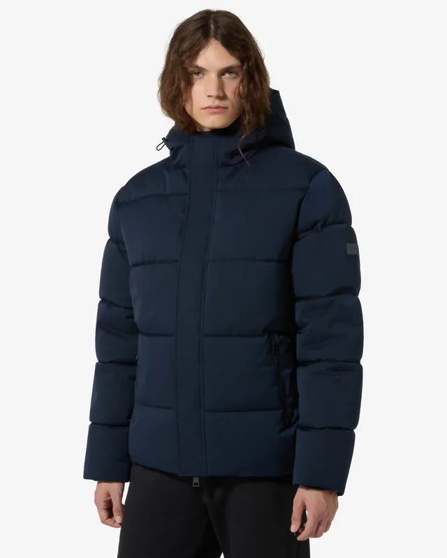 australian-jaquard-urban-jacket-giubbotto-blu-navy-con-cappuccio image 1