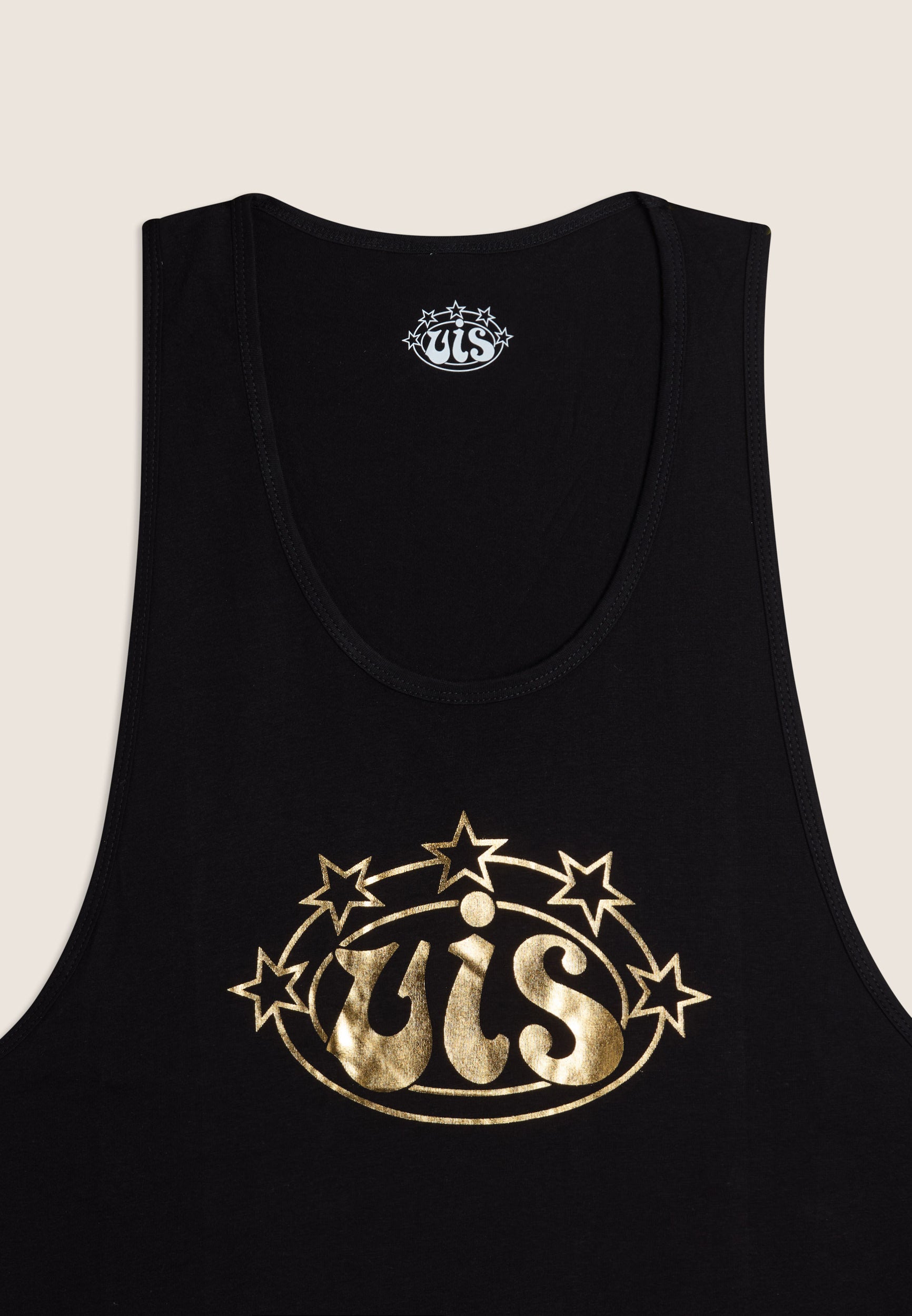 freddy-vis-canotta-uomo-in-cotone-stile-boxe-logo-argento image 3