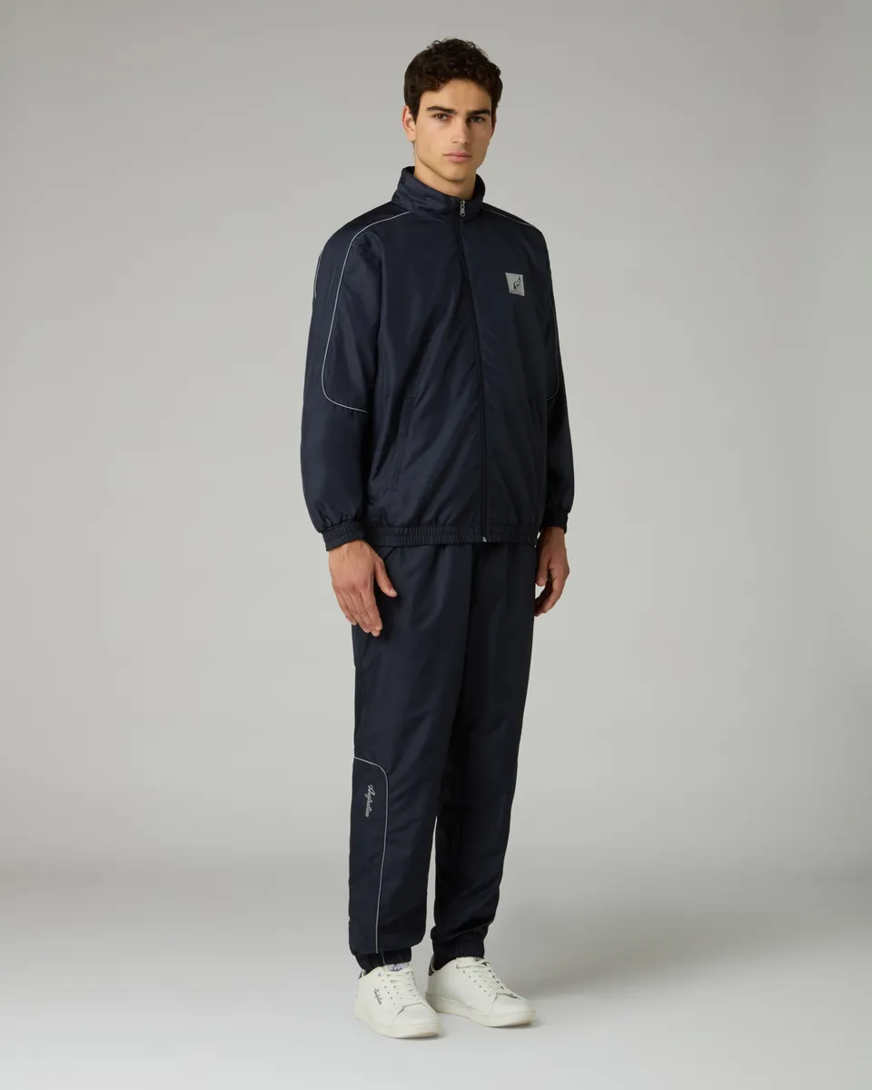 australian-nocturna-brice-tracksuit-tuta-blu-eclipse-con-piping-rifrangente image 1