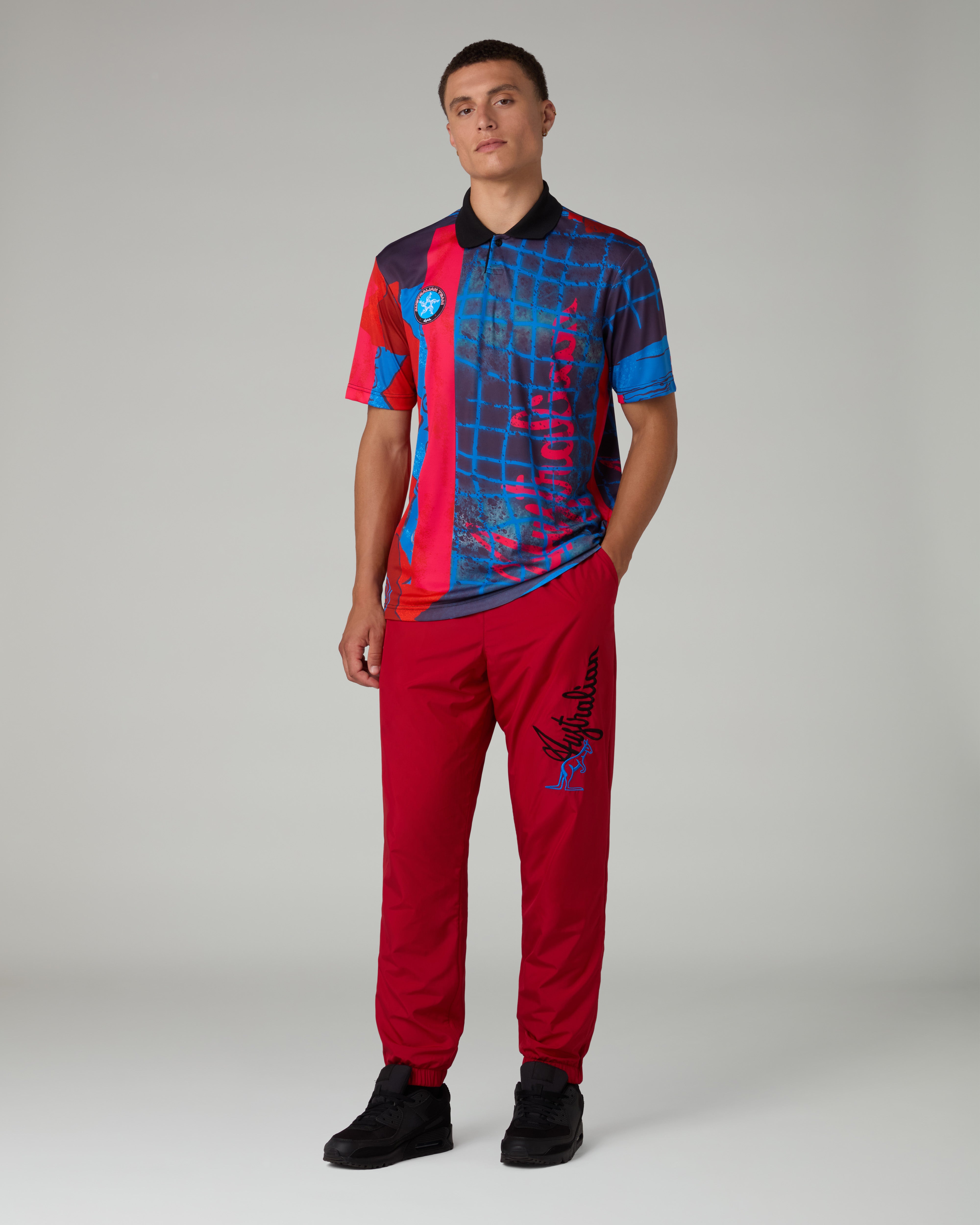 australian-randall-soccer-polo-shirt-polo-blu-capri image 2