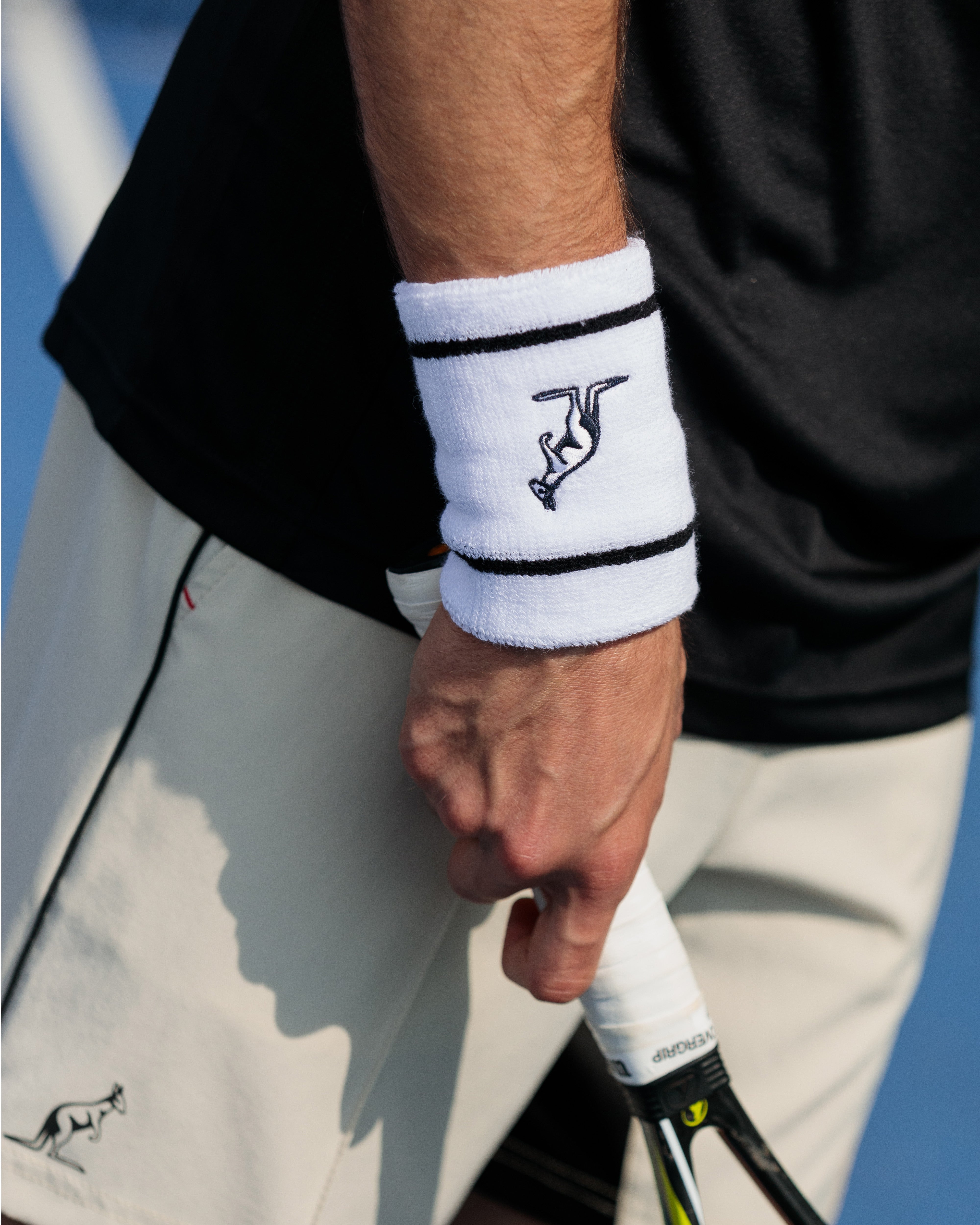 australian-tennis-crew-wristband-polsino-in-spugna-bianco image 2