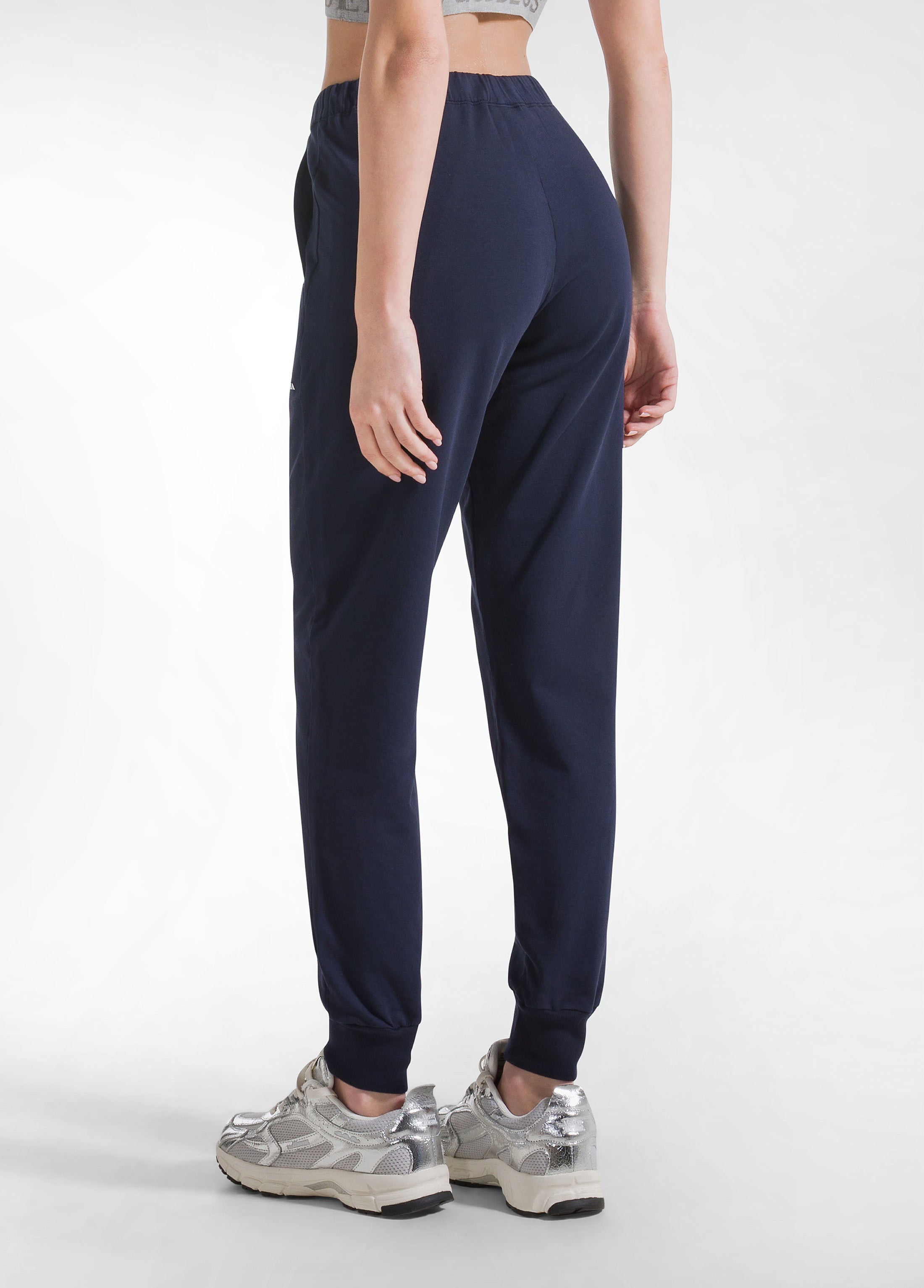 deha-tuta-felpa-con-cappuccio-full-zip-e-jogger-stretch-blu image 7