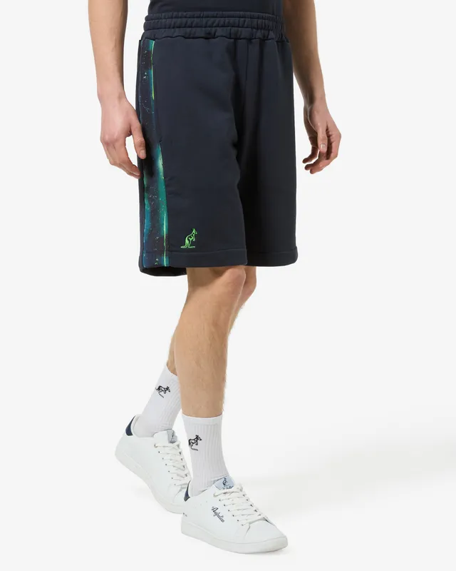 australian-file-short-blu-navy-in-felpa-garzata image 1