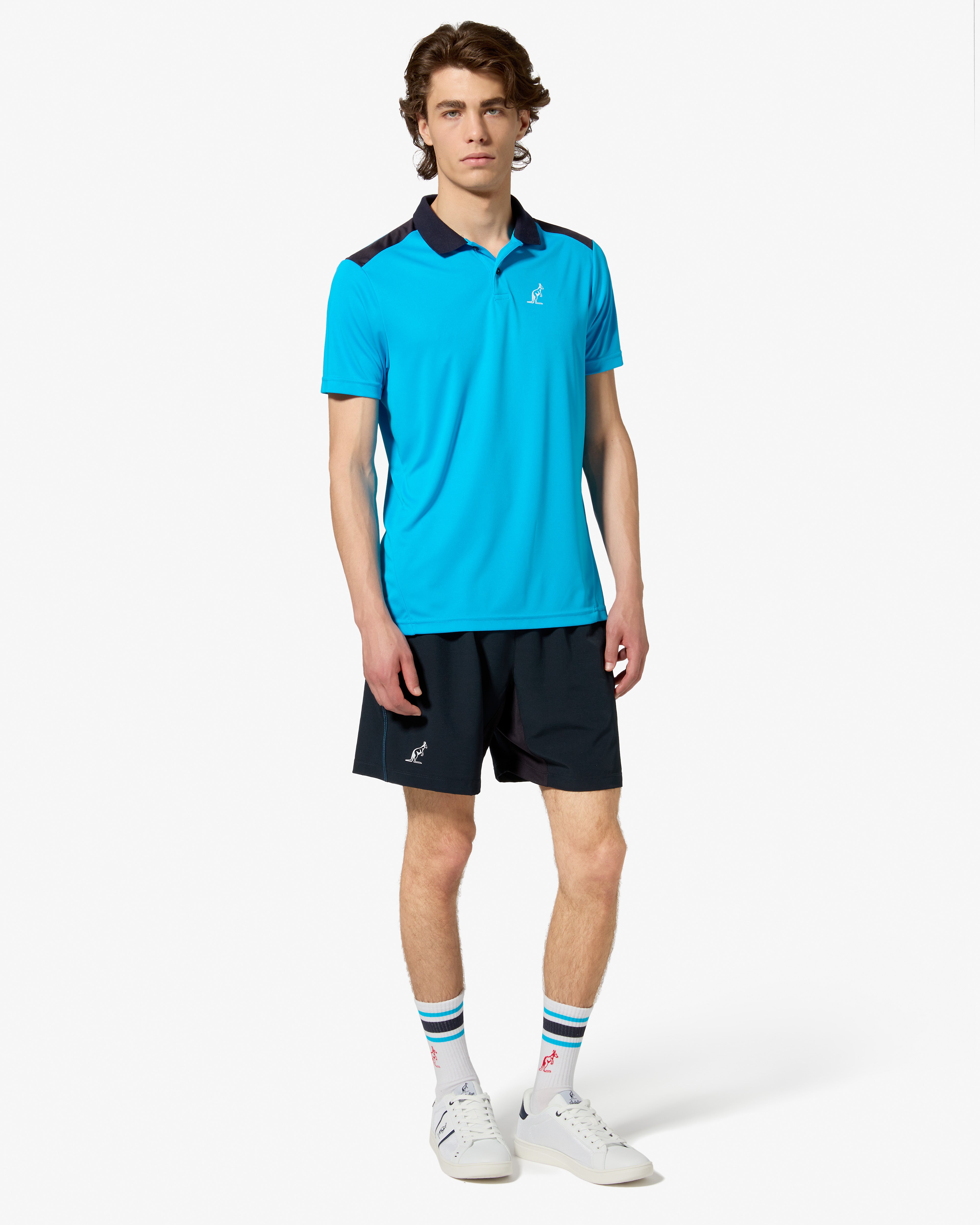 australian-ultra-short-blu-short-tennis-bi-elastico-uomo image 2