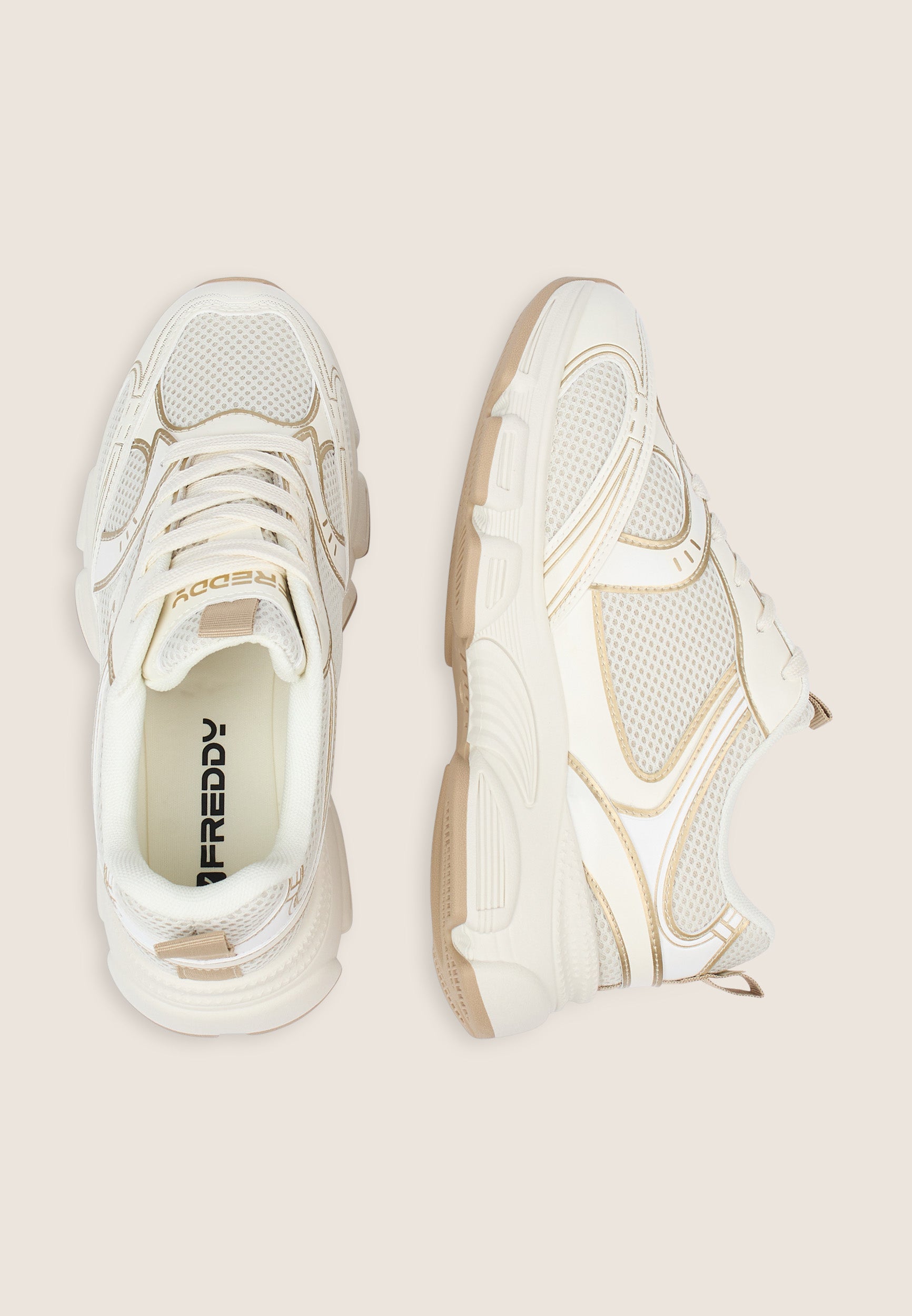 freddy-sneakers-in-mesh-e-similpelle-con-profili-a-contrasto image 6
